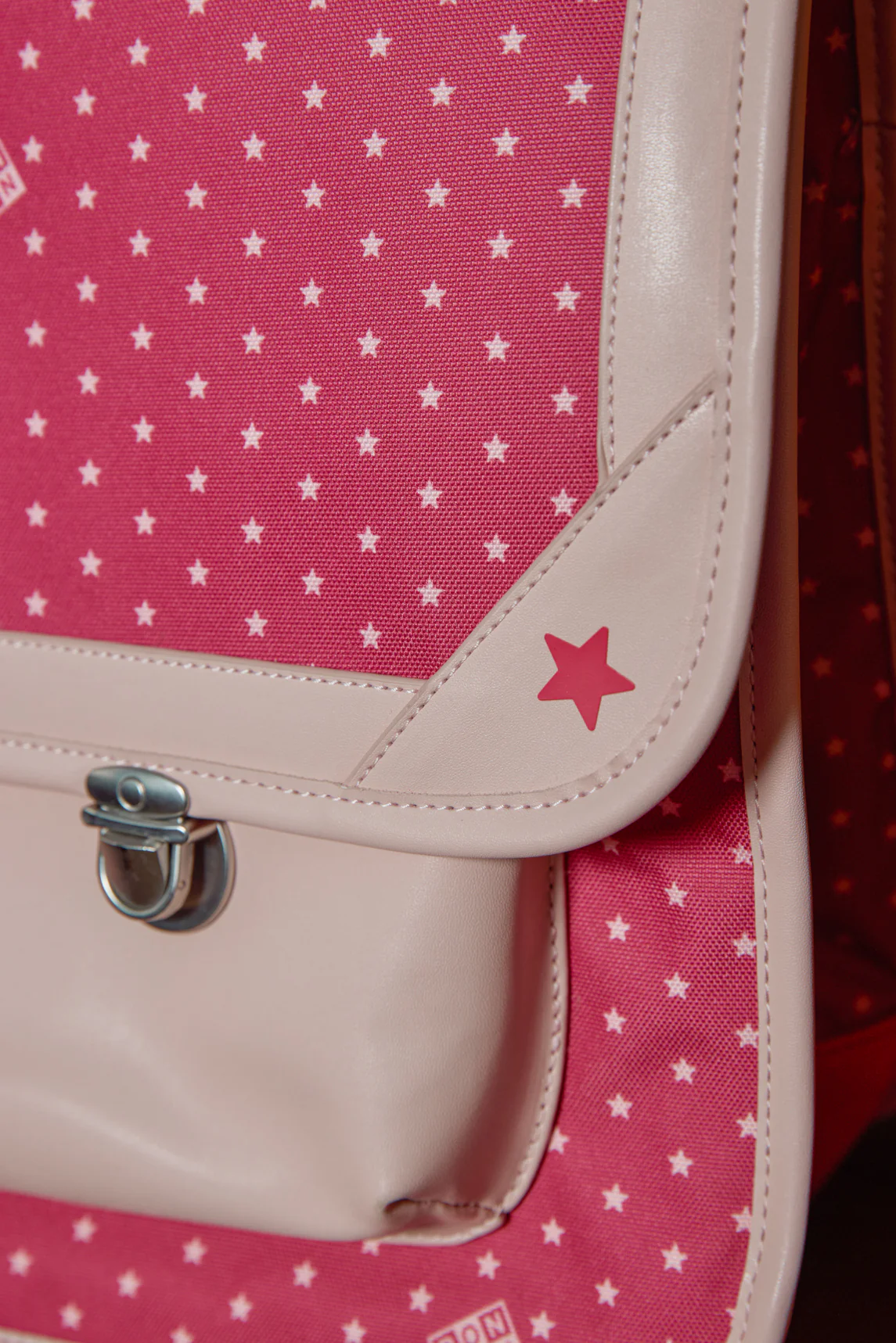 Cartable - Rose Étoiles - Image 4