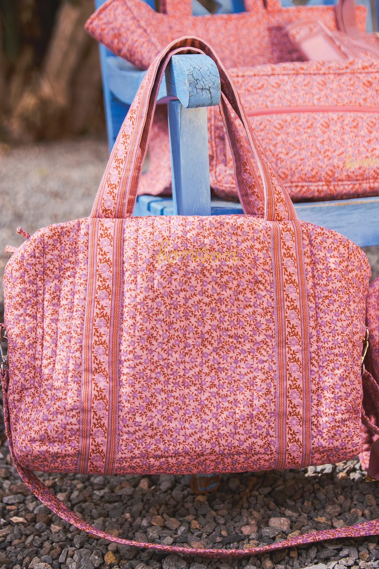 Sac à langer - Foulfleur Violet