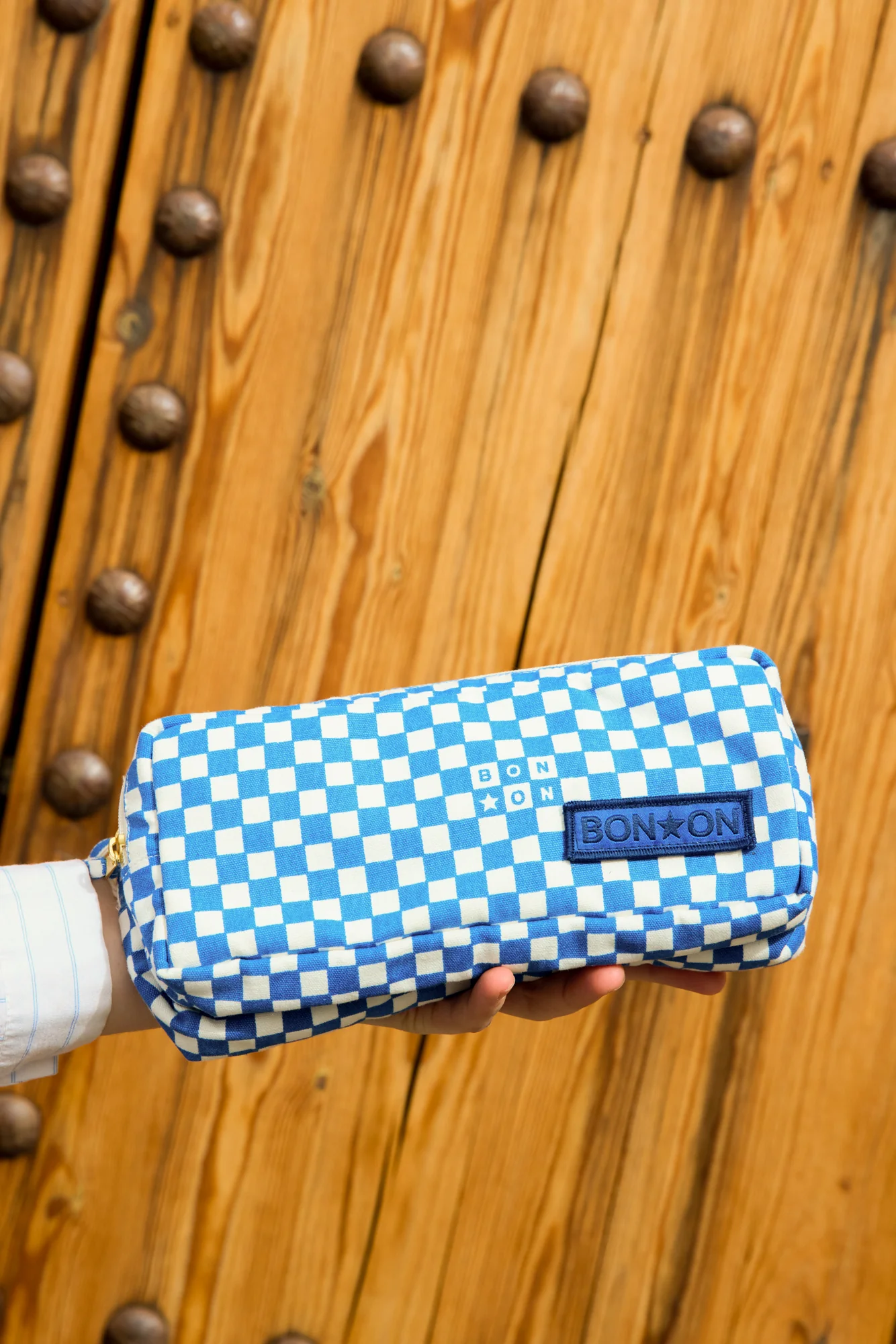 Trousse - Damier Bleu