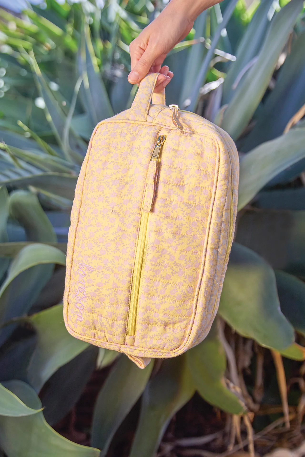 Trousse de toilette - Foulfleur Jaune - Image 4