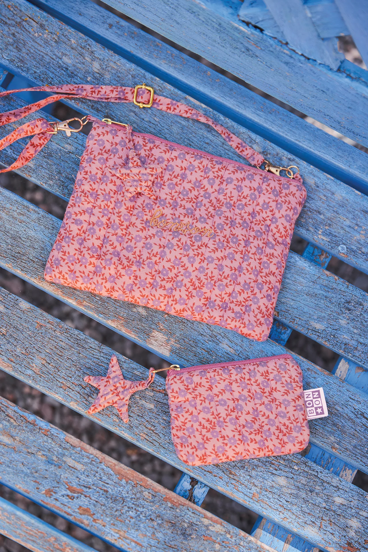 Mini pochette - Ivy Foulfleur Violet - Image 4