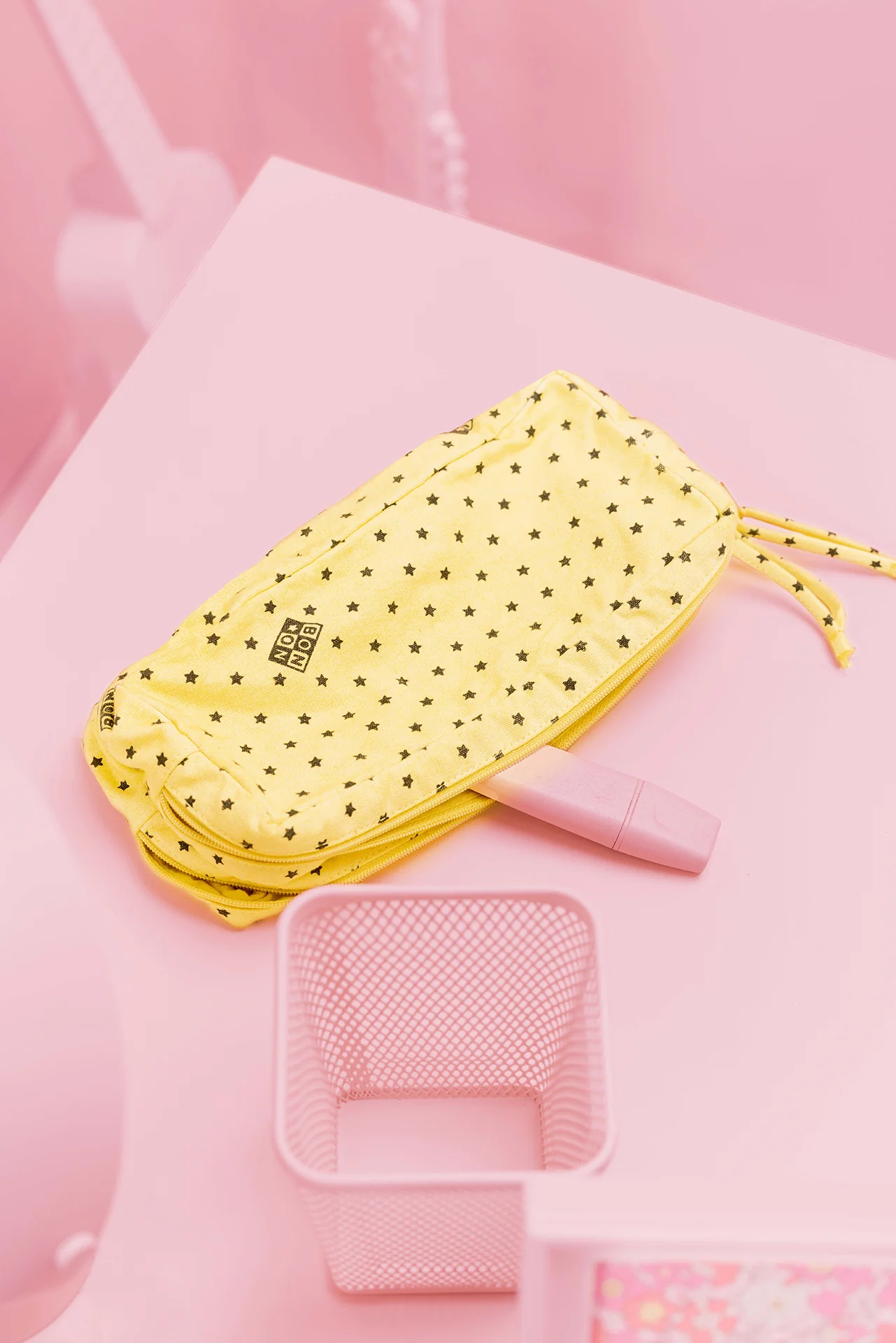 Trousse - Étoiles Jaune