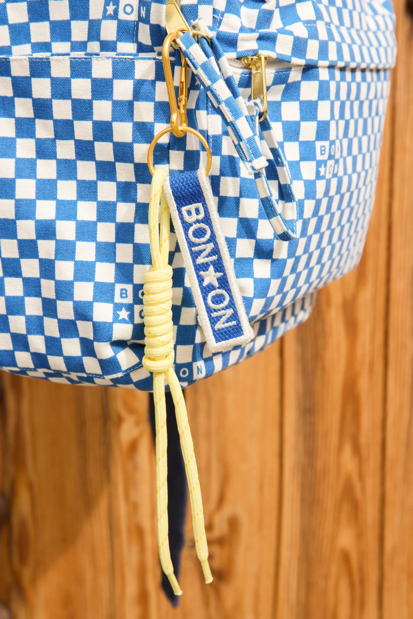 Sac Ă dos - Damier Bleu - Image 2