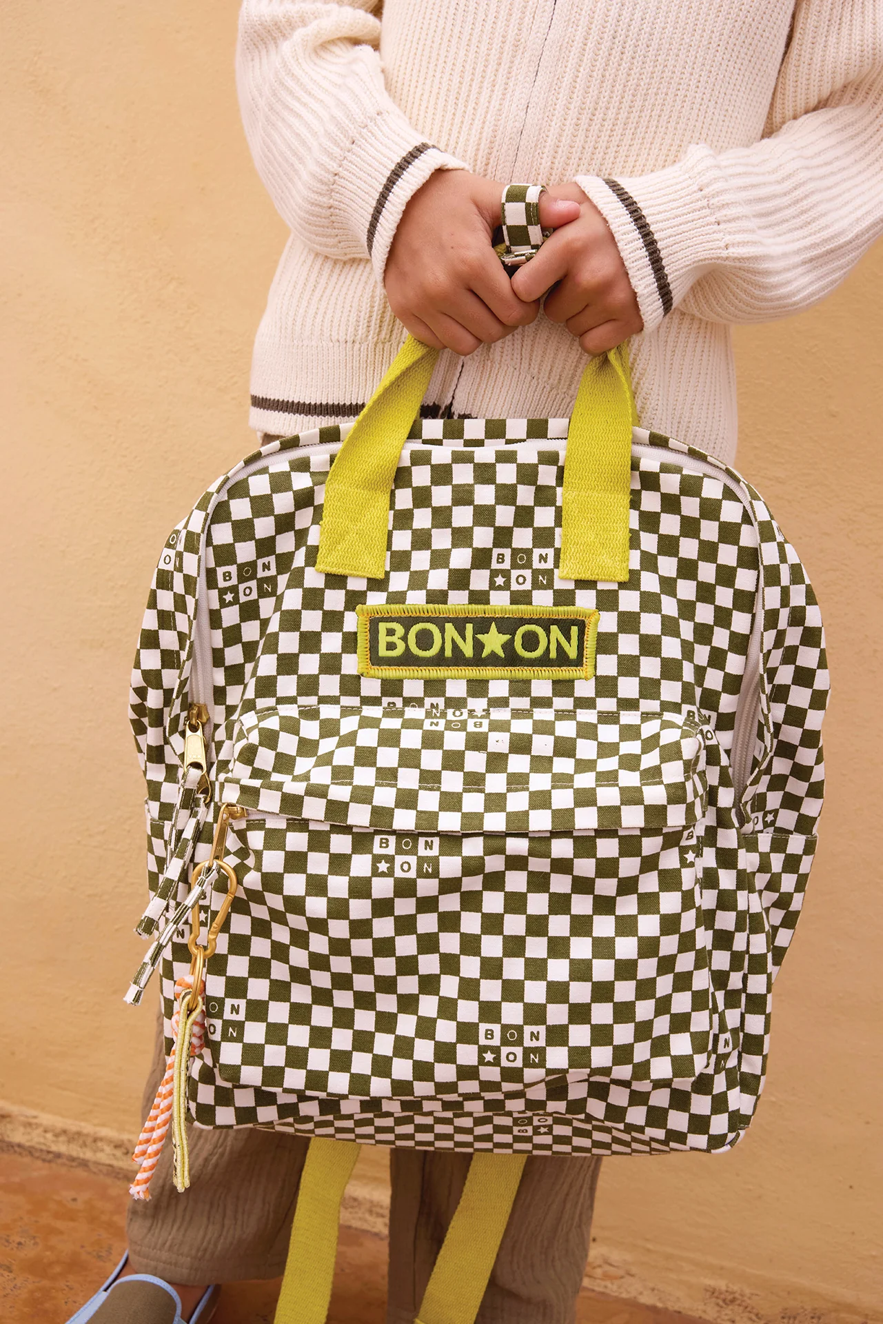 Sac à dos - Damier Vert