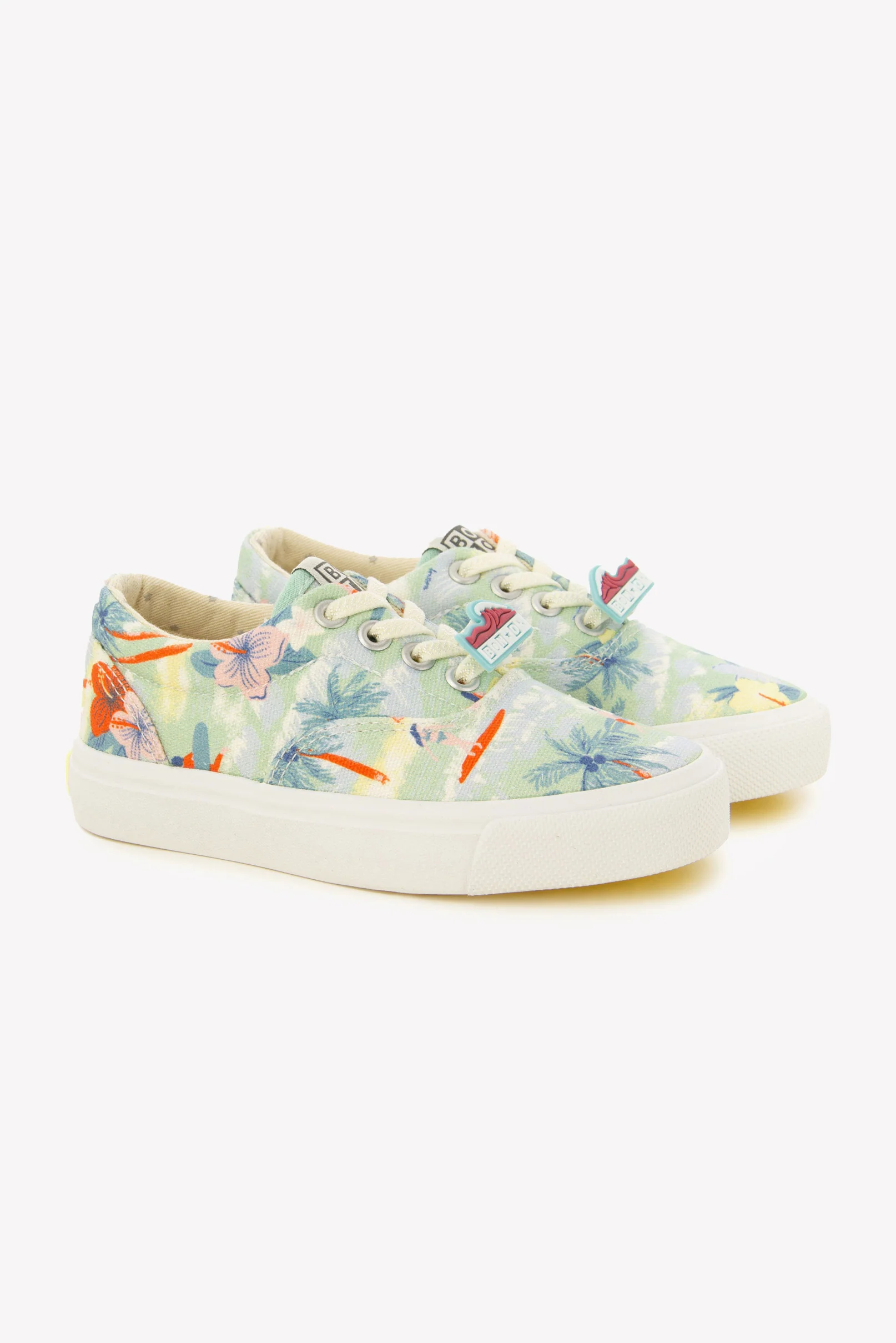 Baskets - Skate Elast vert blanchi - Image 6