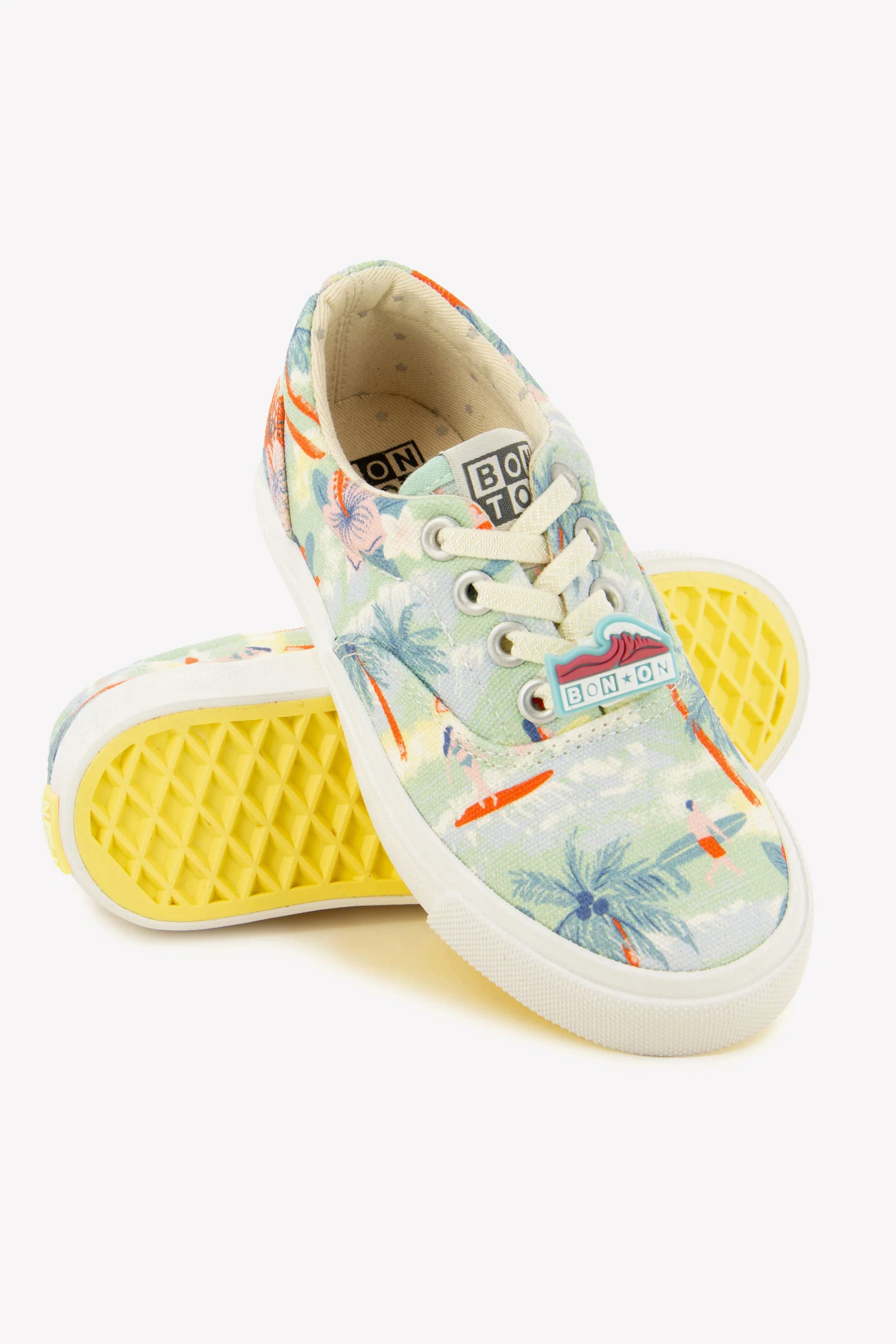 Baskets - Skate Elast vert blanchi - Image 7