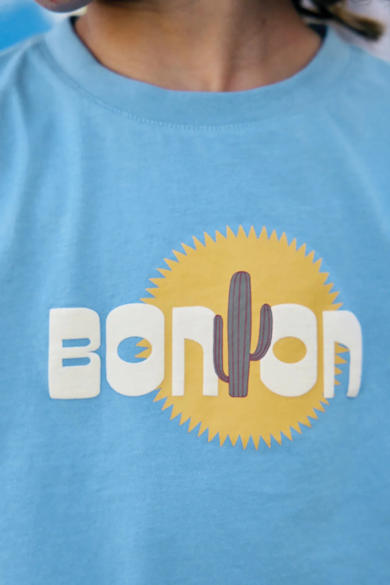 T-Shirt - Tubo Cactus Bleu Azul - Image 4