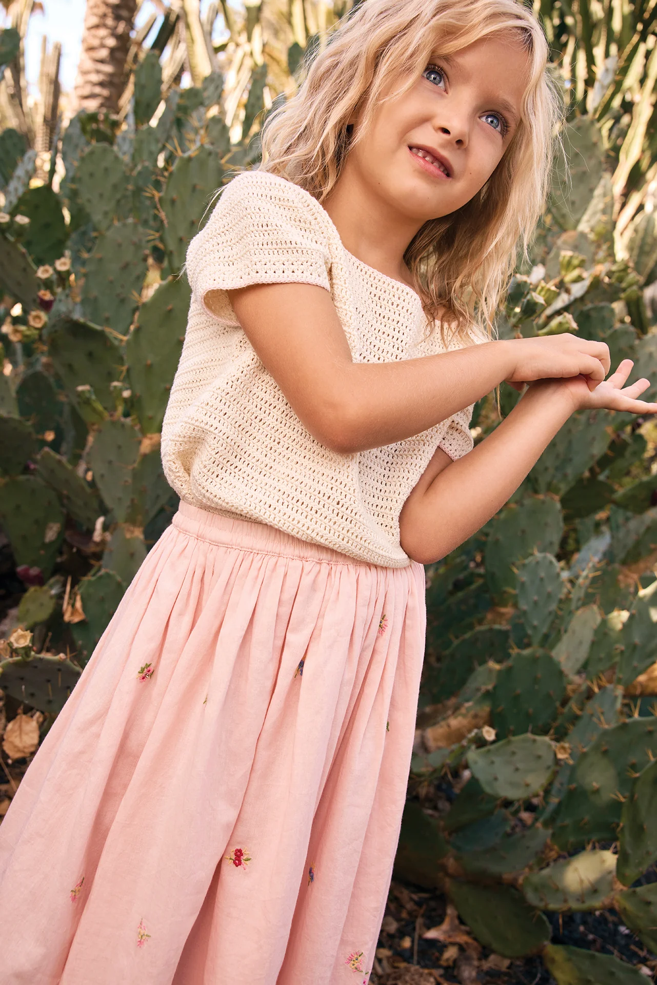 Top - Nadja Ecru Bonton - Image 3