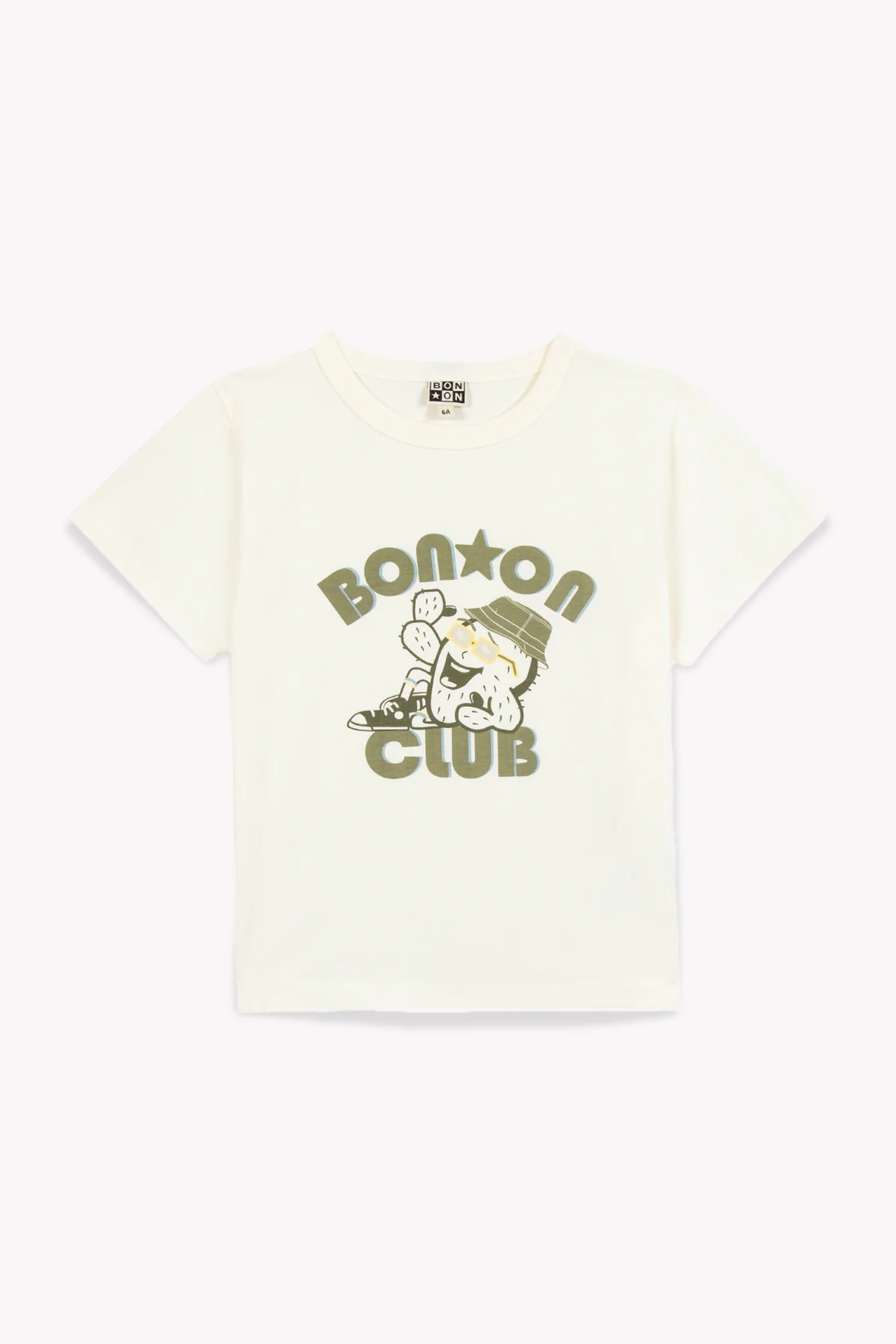 T-Shirt - Tubo Club Ecru Bonton - Image 4