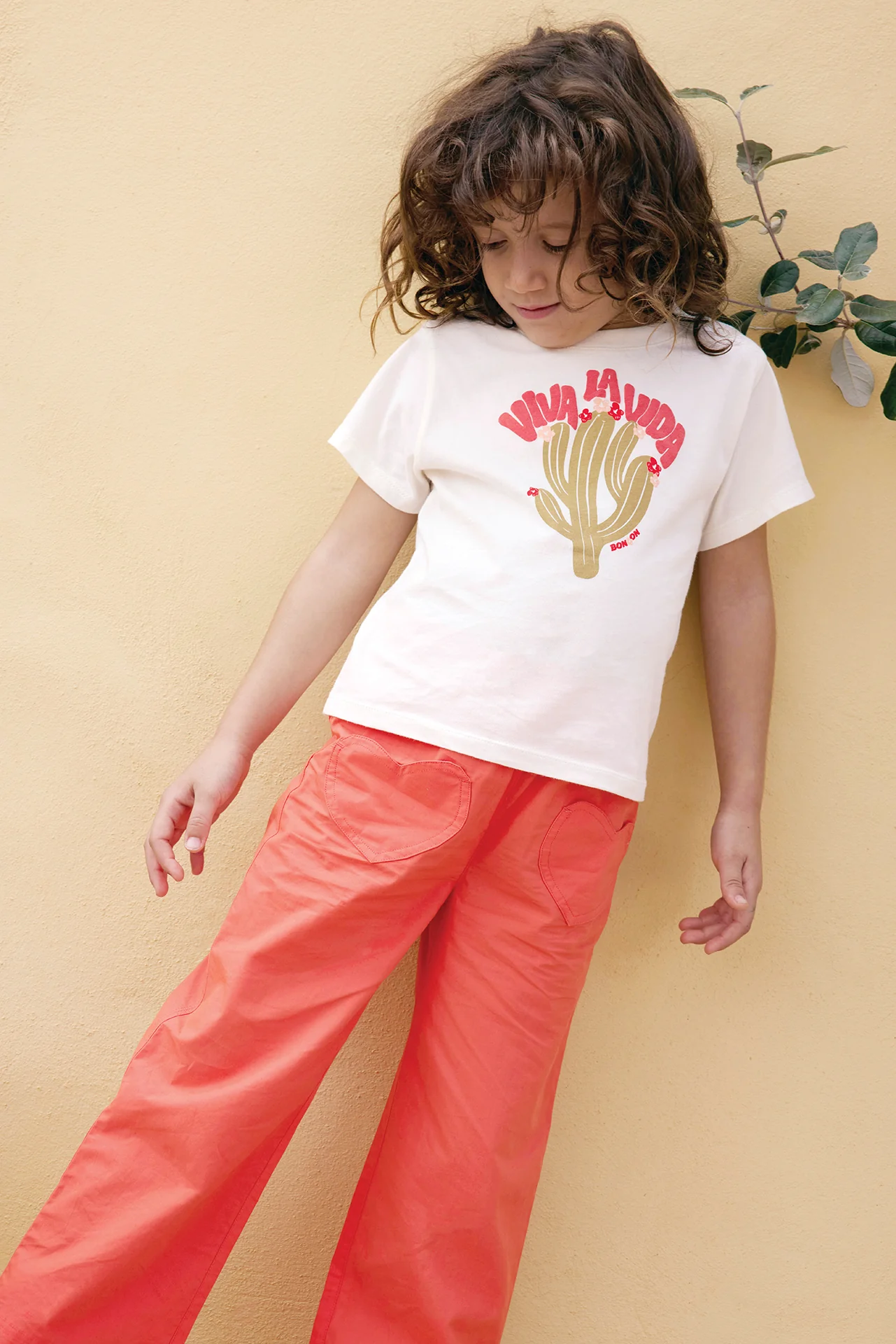 T-Shirt - Tubo Viva Ecru Bonton