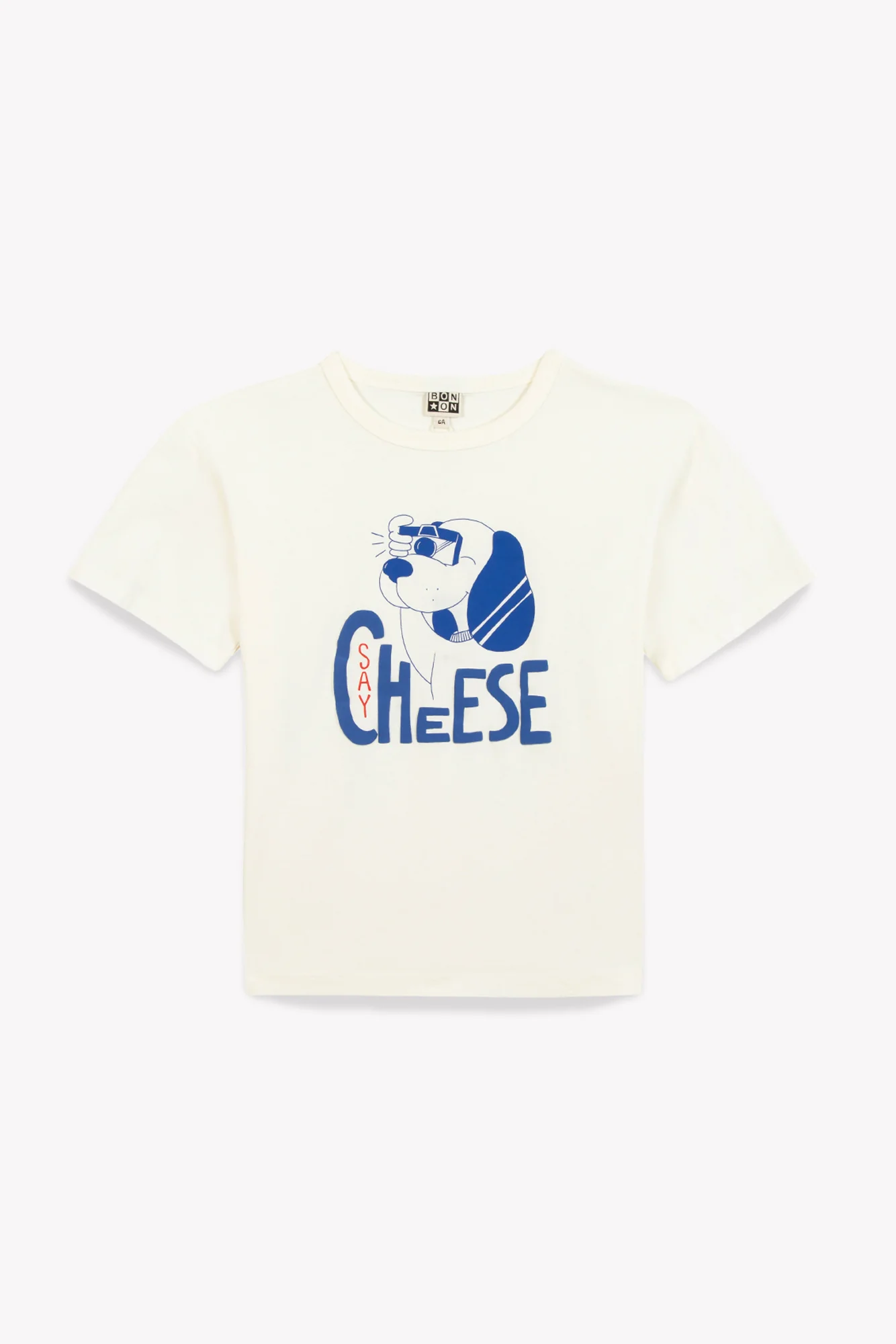 T-Shirt - Livo Cheese Ecru Bonton - Image 3