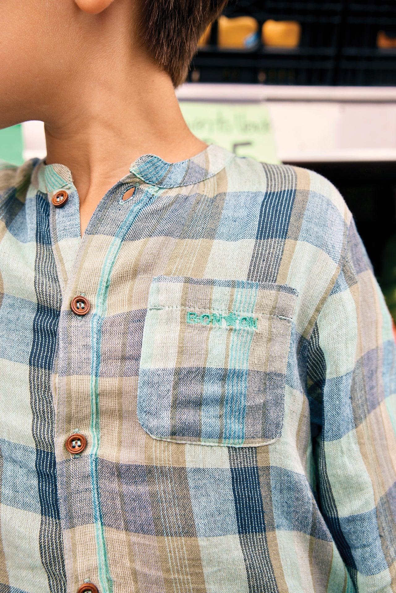 Chemise - Never Carreaux Coco - Image 3