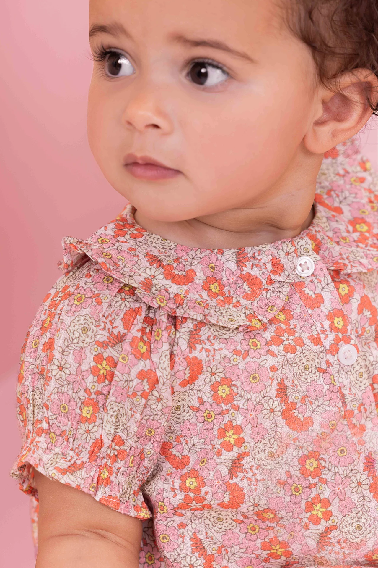 Chemise - Aria Fleurs Vintage Rose