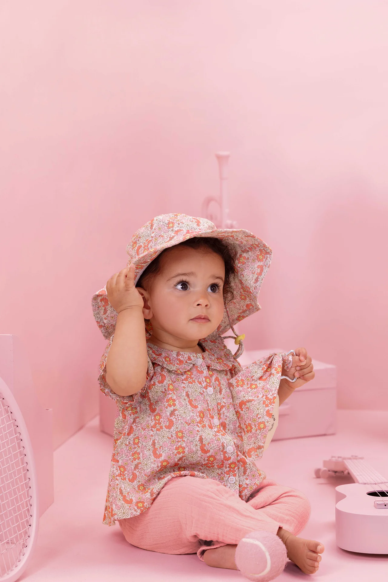 Chemise - Aria Fleurs Vintage Rose - Image 2