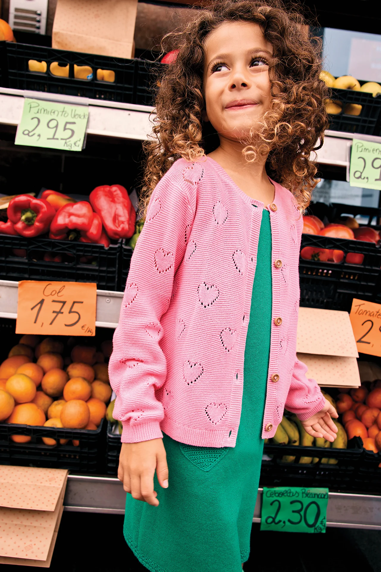 Cardigan - Lilou Rose Fiesta
