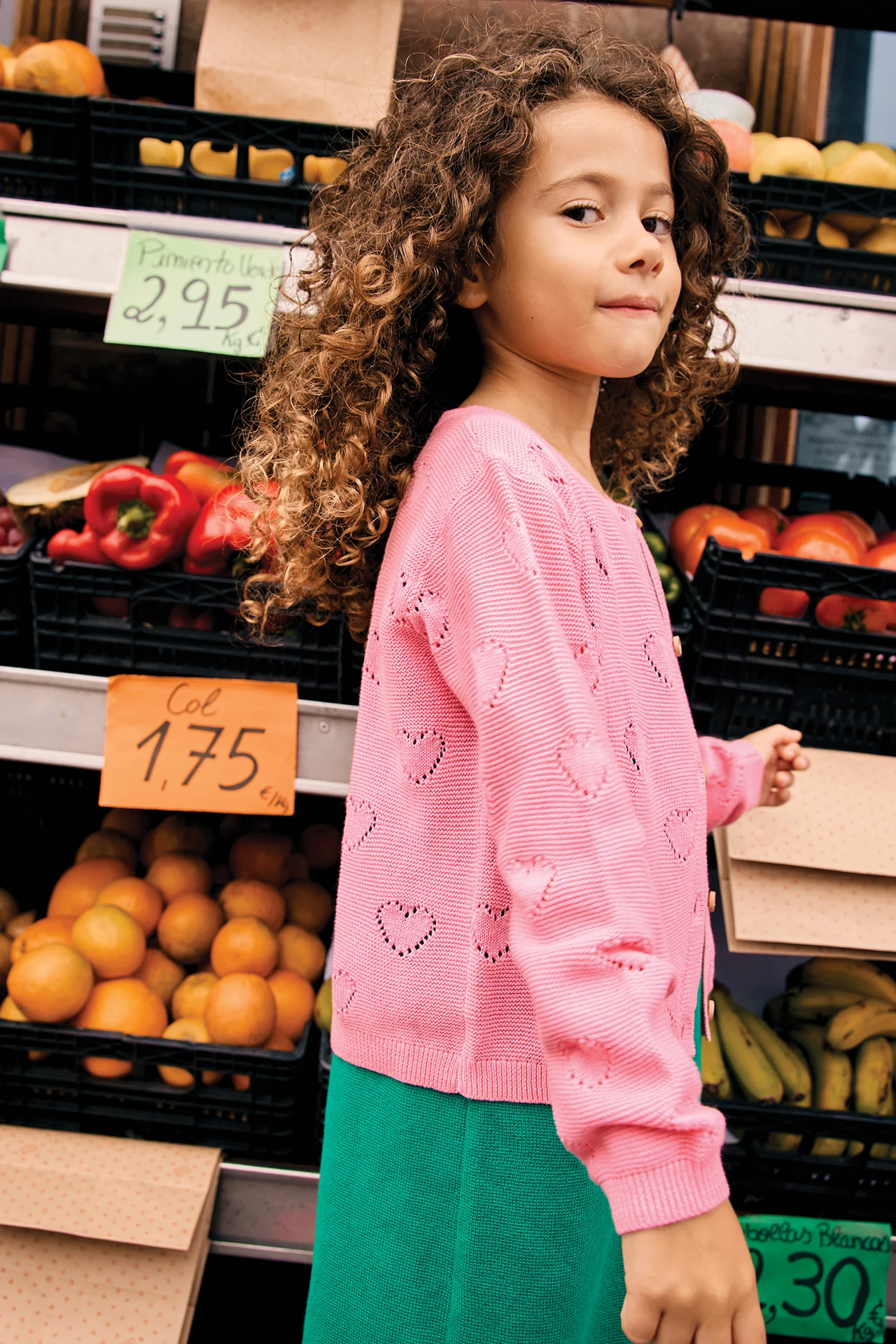 Cardigan - Lilou Rose Fiesta - Image 2