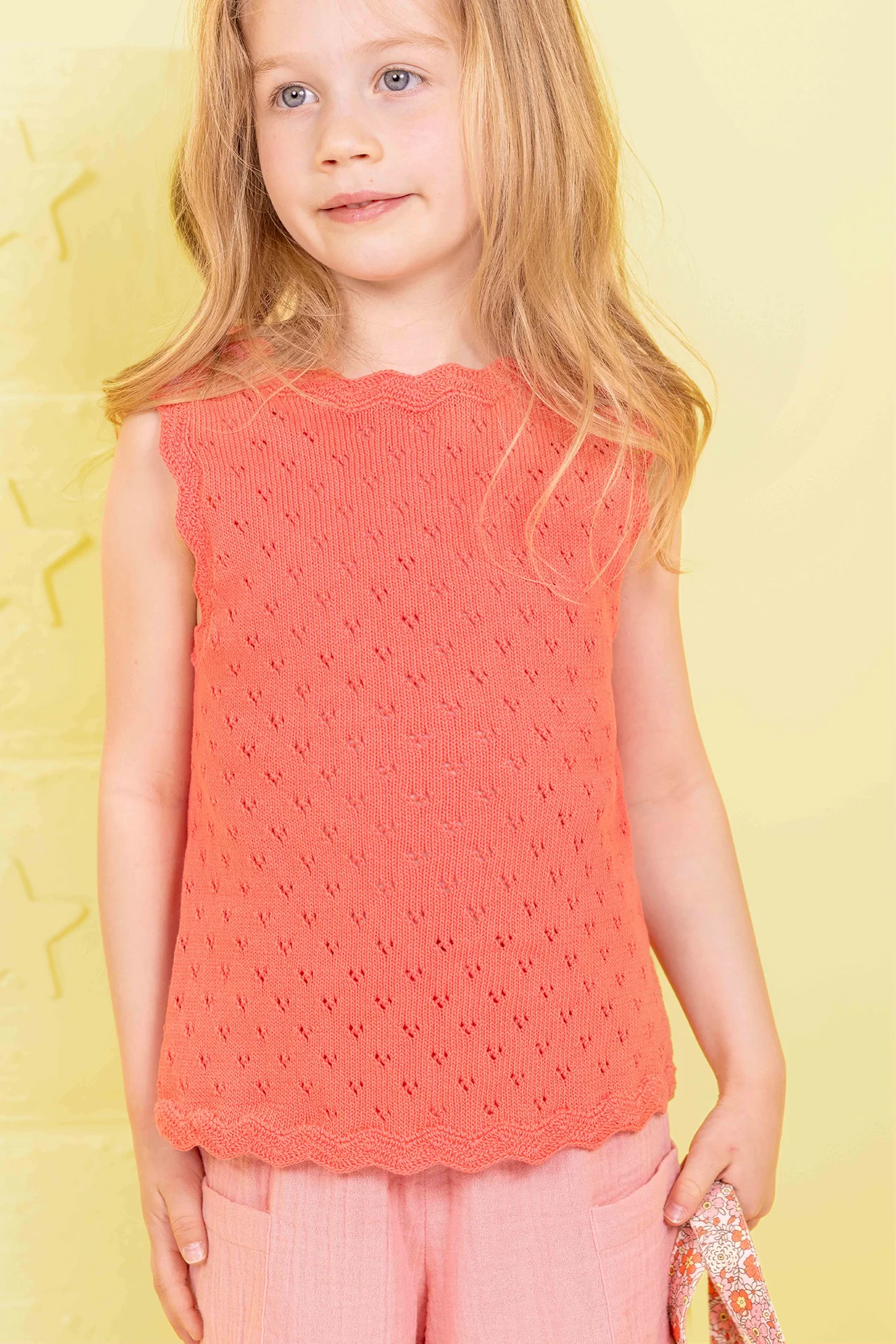 Top - Noix Rose Coton