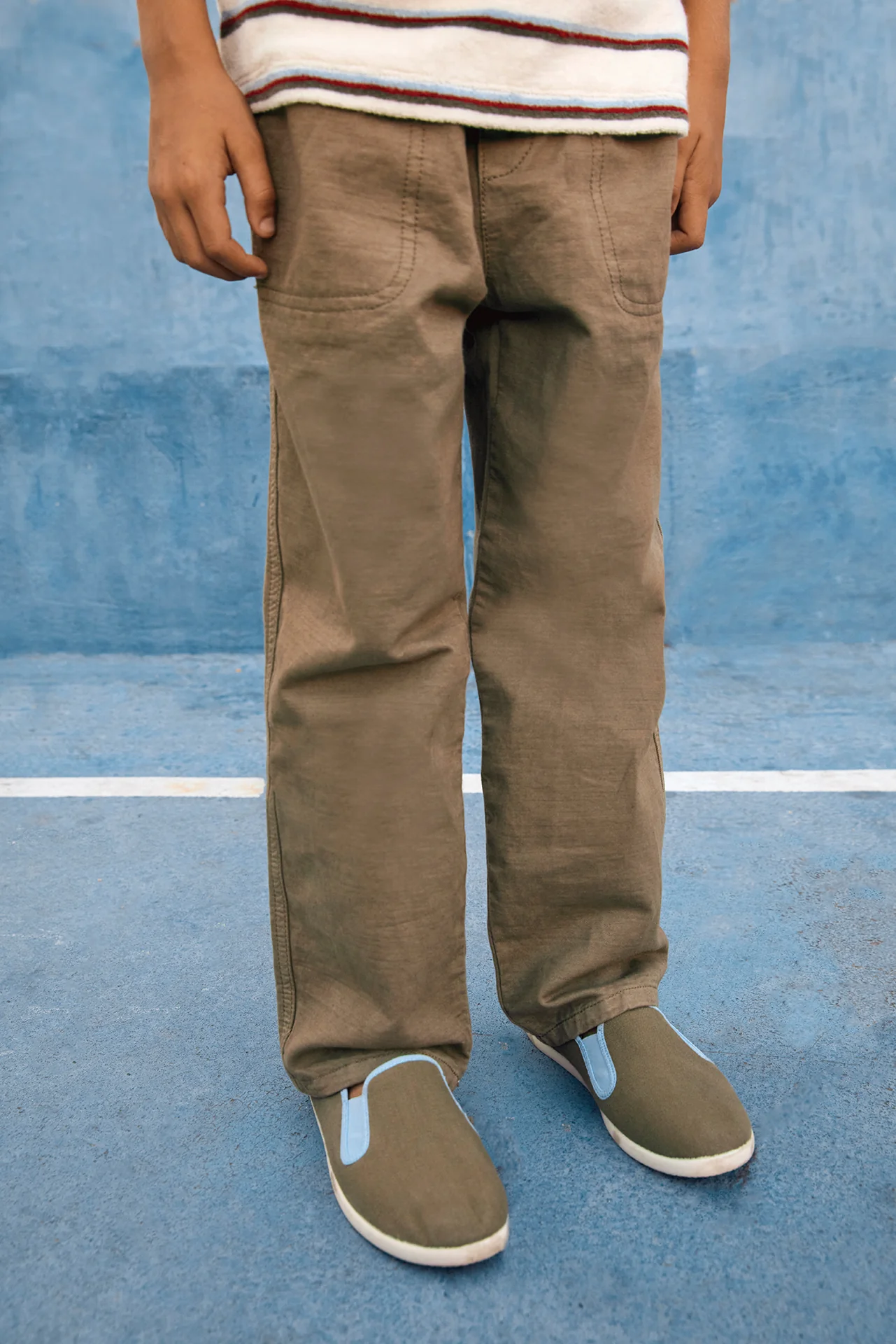 Pantalon - Matcha Kaki Cactus