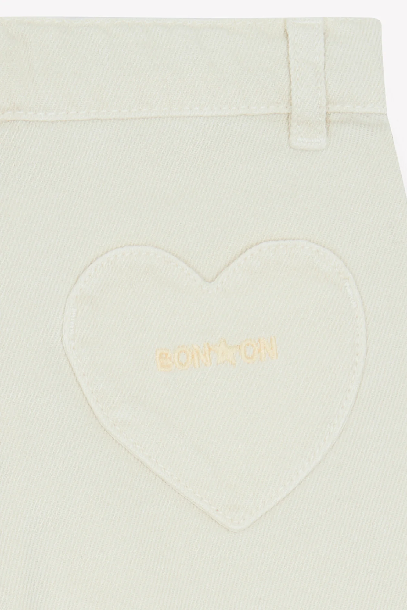 Pantalon - Lakiko Ecru Bonton - Image 6