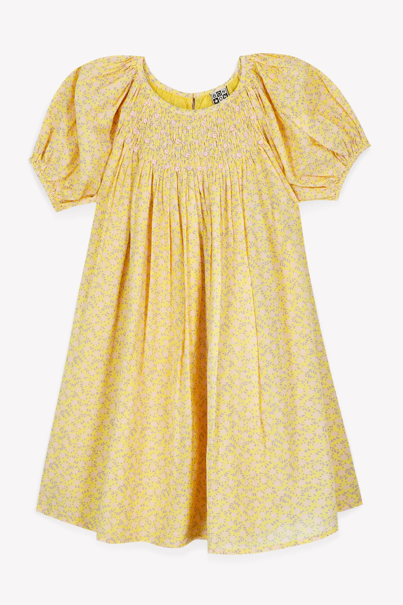 Robe - Nala Foulfleur Jaune - Image 6