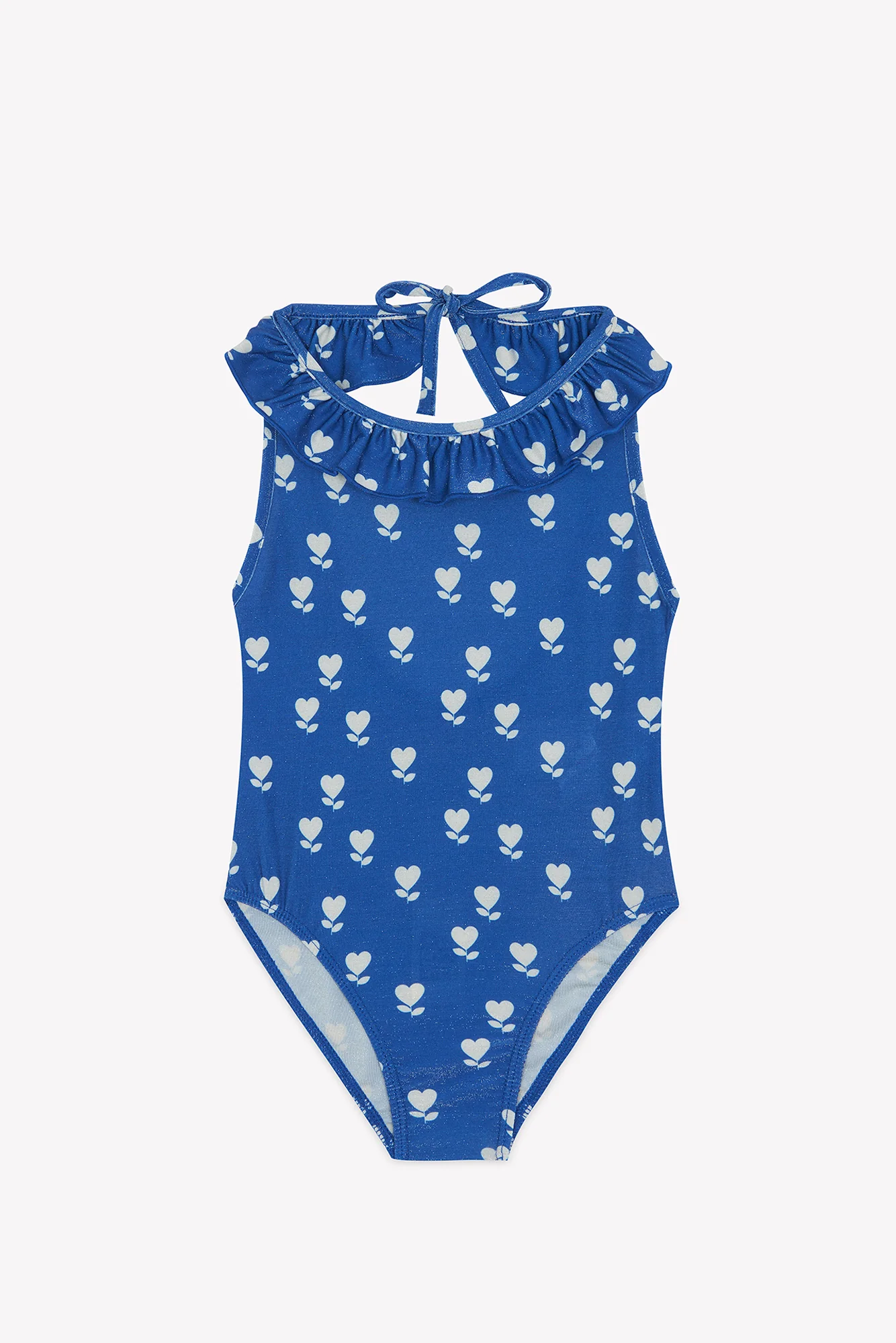Maillot De Bain - Nudiste Flower Summer Blue - Image 8