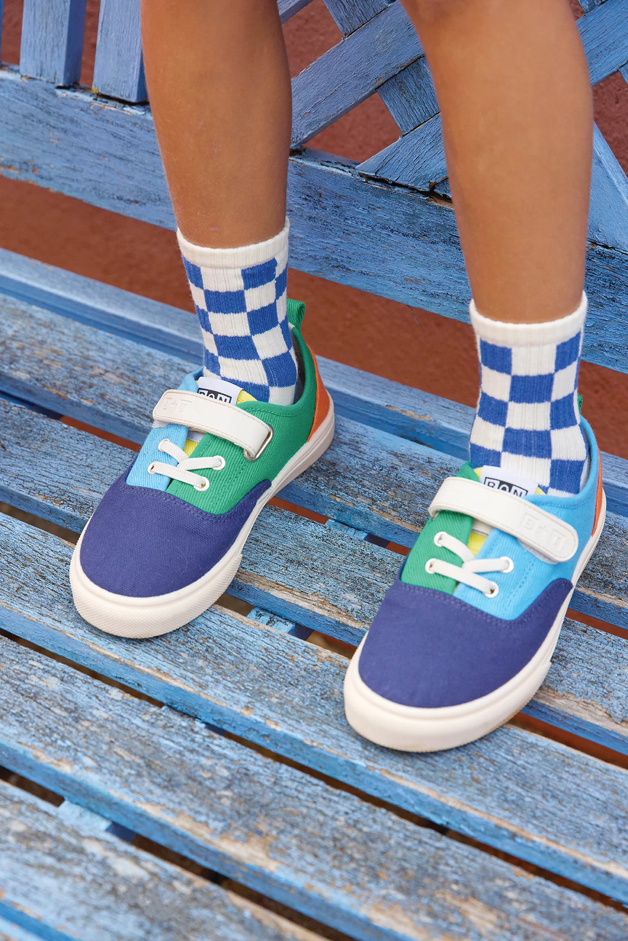Baskets - Board Easy Lace Bleu