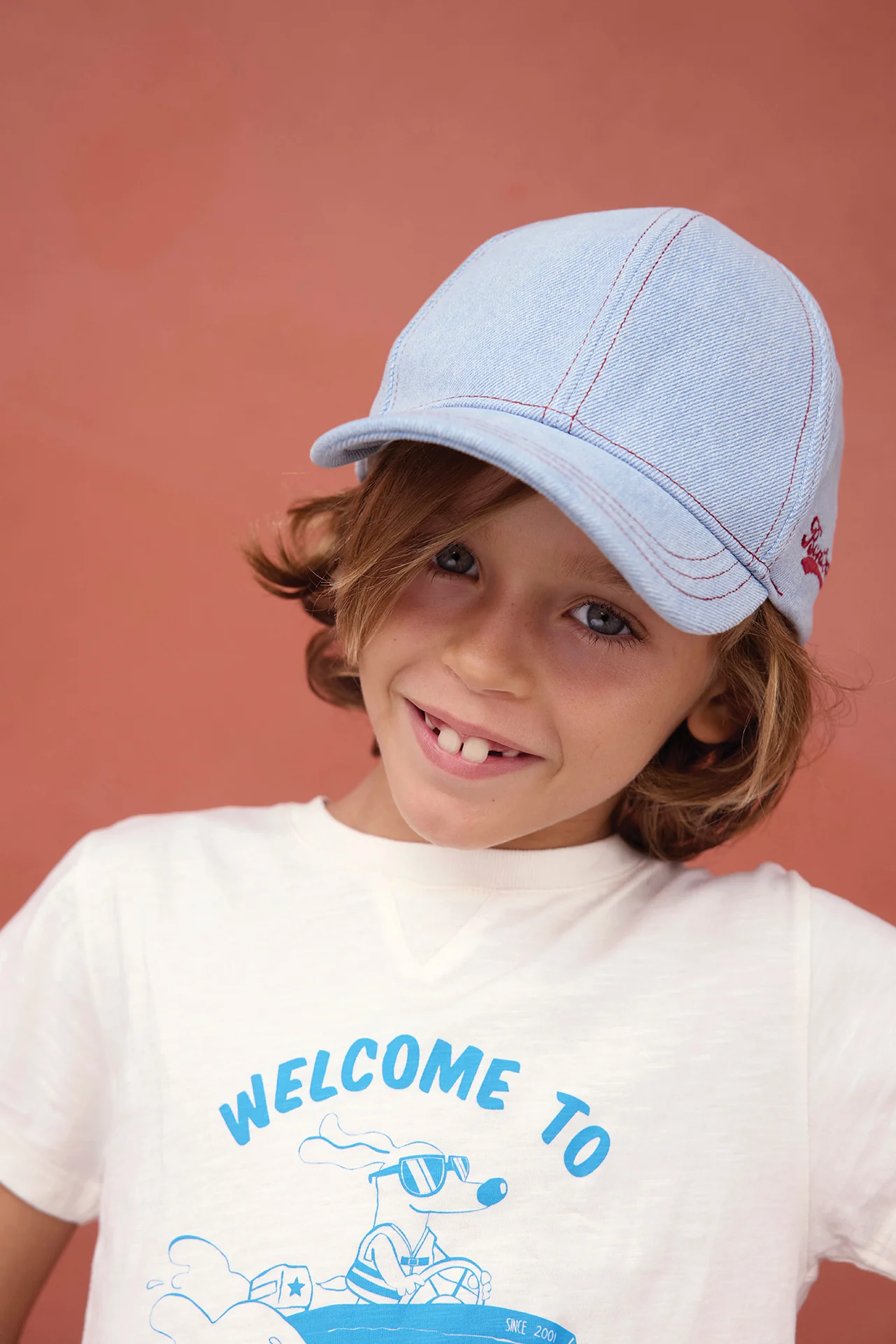 Casquette - Mycap Denim Blanchi