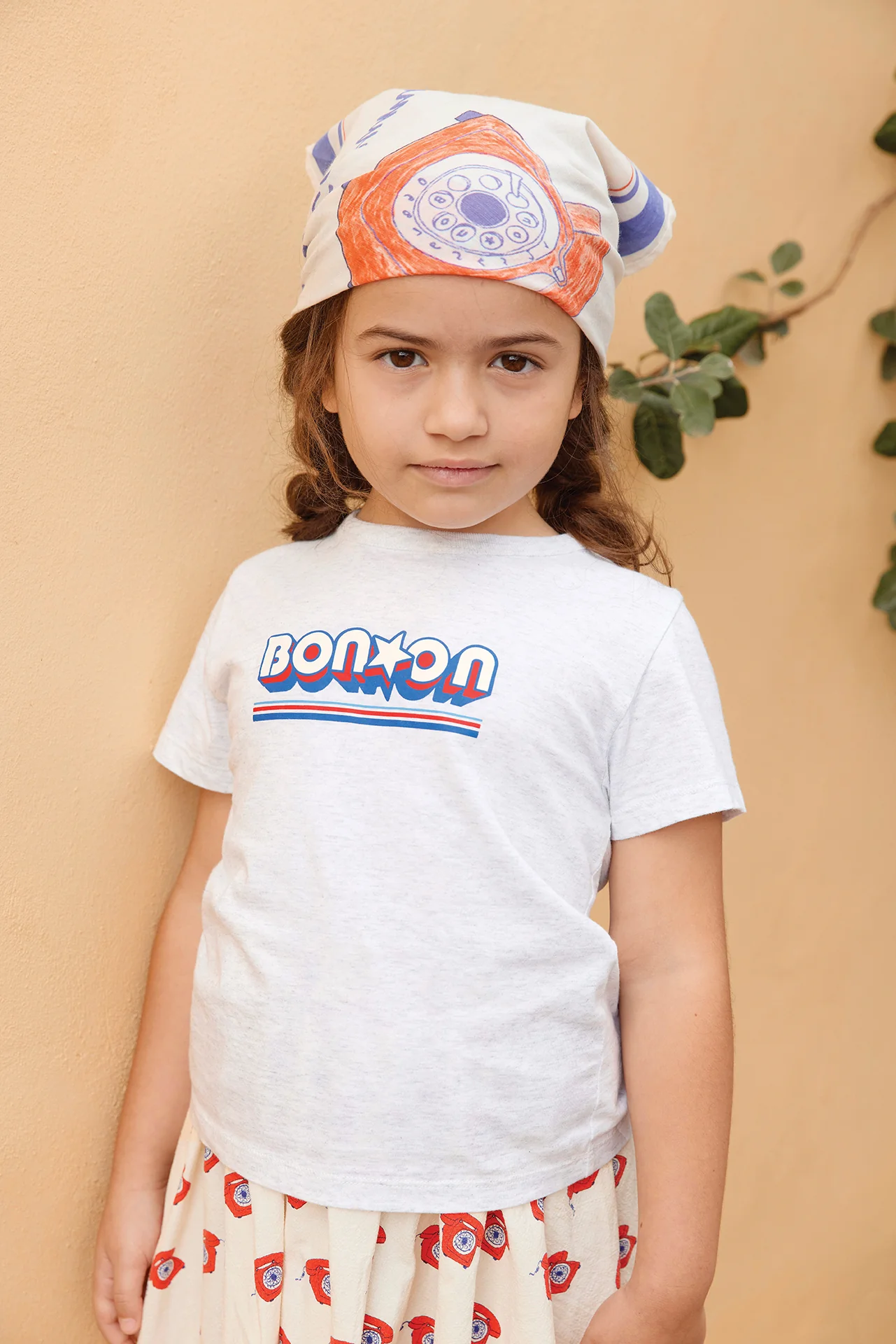 Foulard - Phone Ecru Bonton