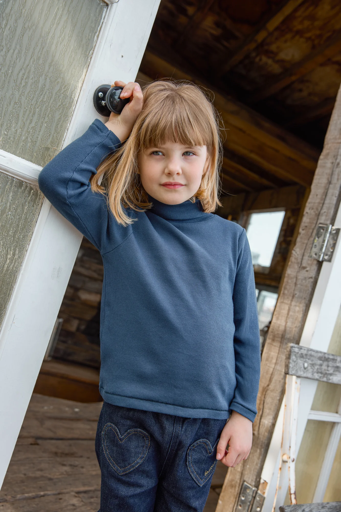 Sous-pull - Titou Sailor Blue Coton
