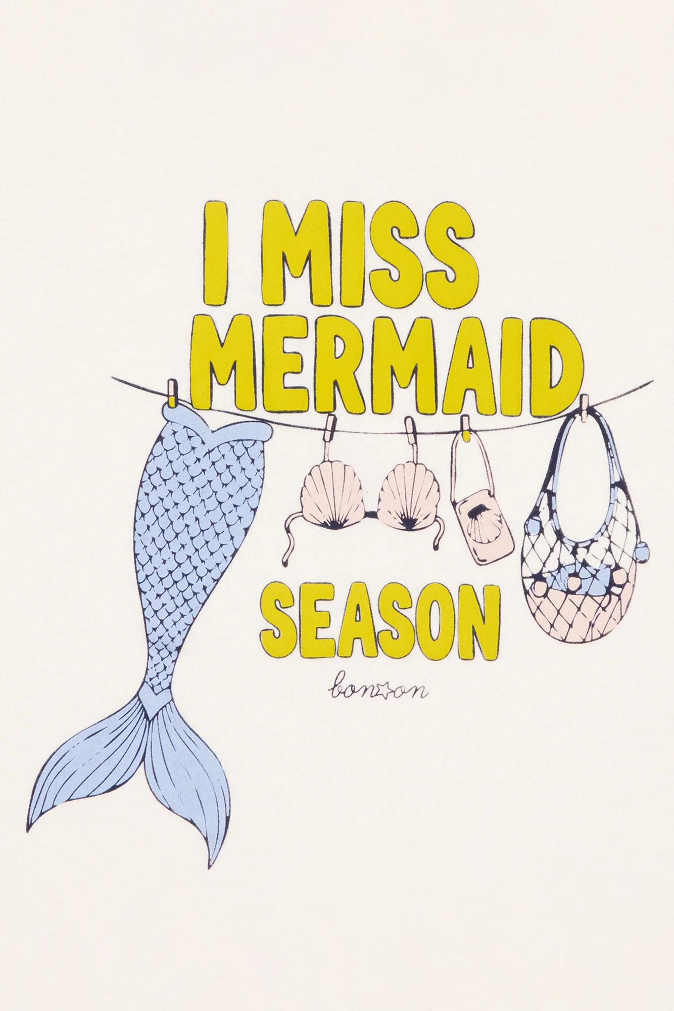 T-shirt - Patch Mermaid Coton - Image 4