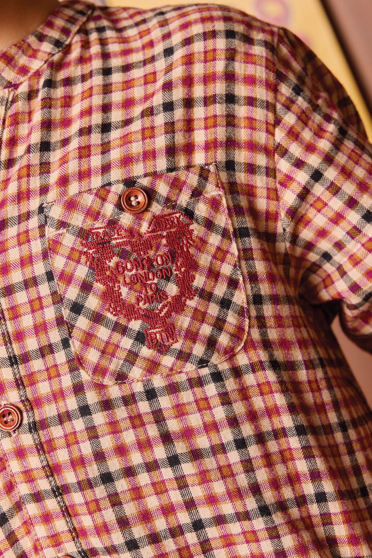 Chemise - Never Carreaux Coton - Image 2