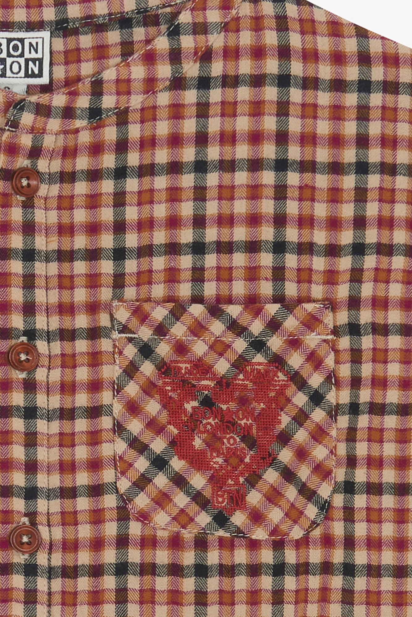Chemise - Never Carreaux Coton - Image 5