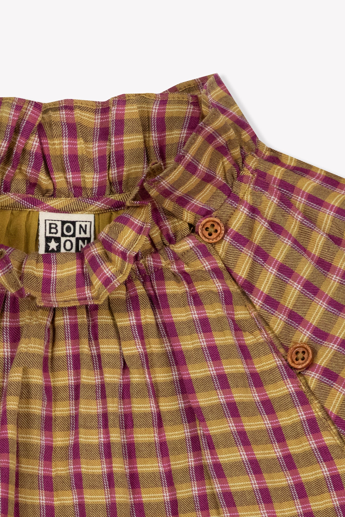 Blouse - Pomme Carreaux Coton - Image 5