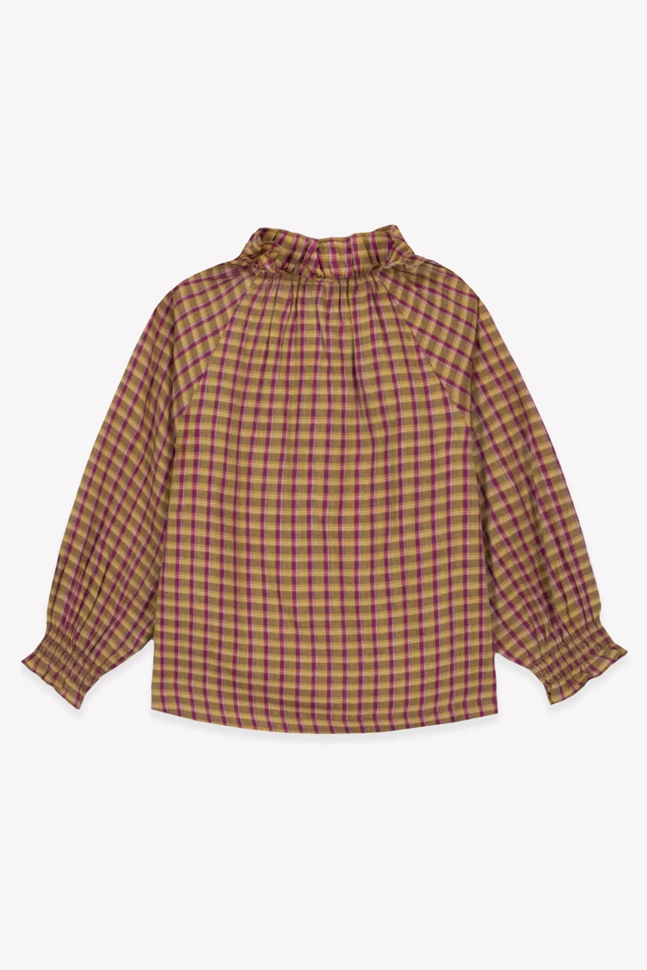 Blouse - Pomme Carreaux Coton - Image 6