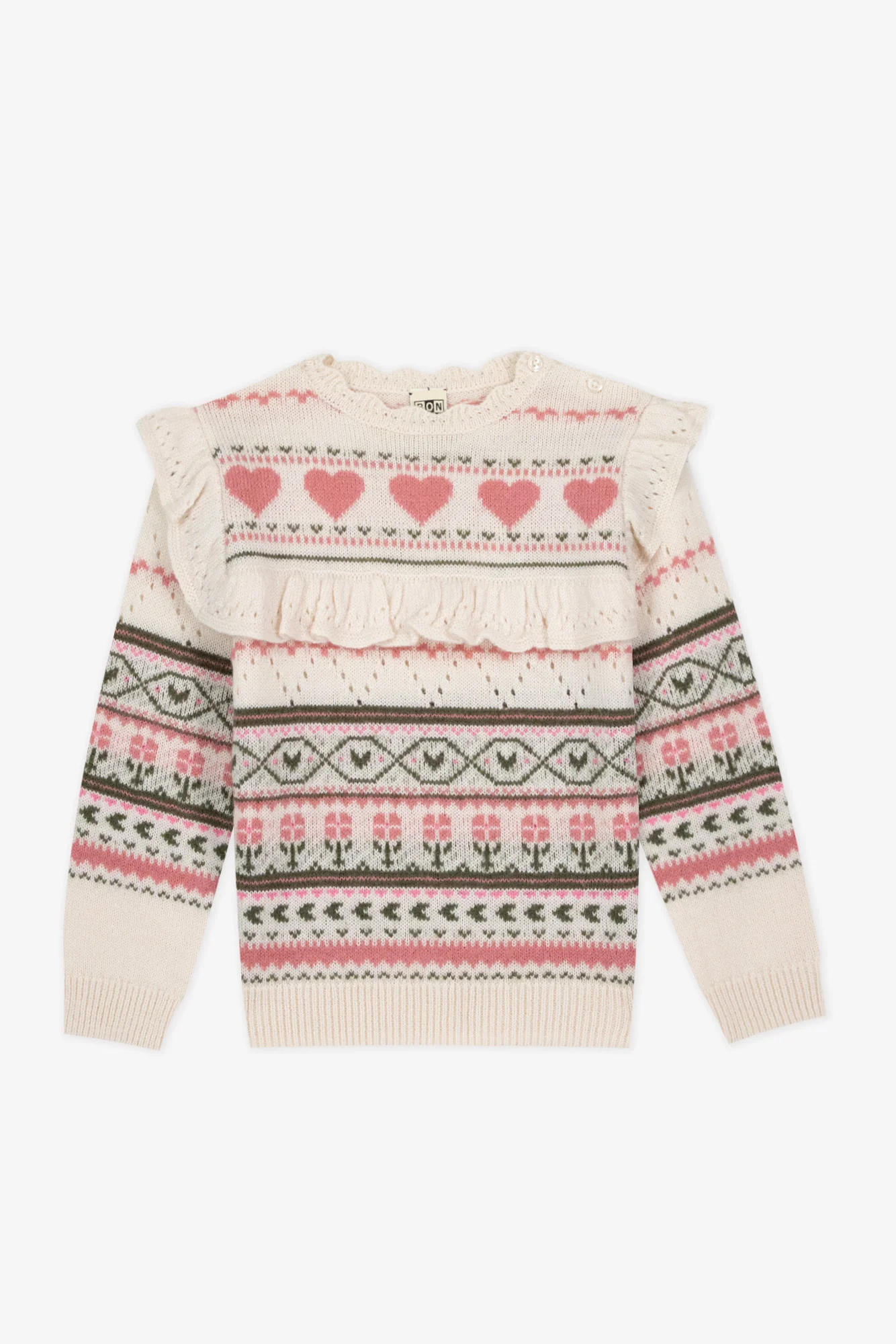 Pull - Mignonne Jacquard Laine