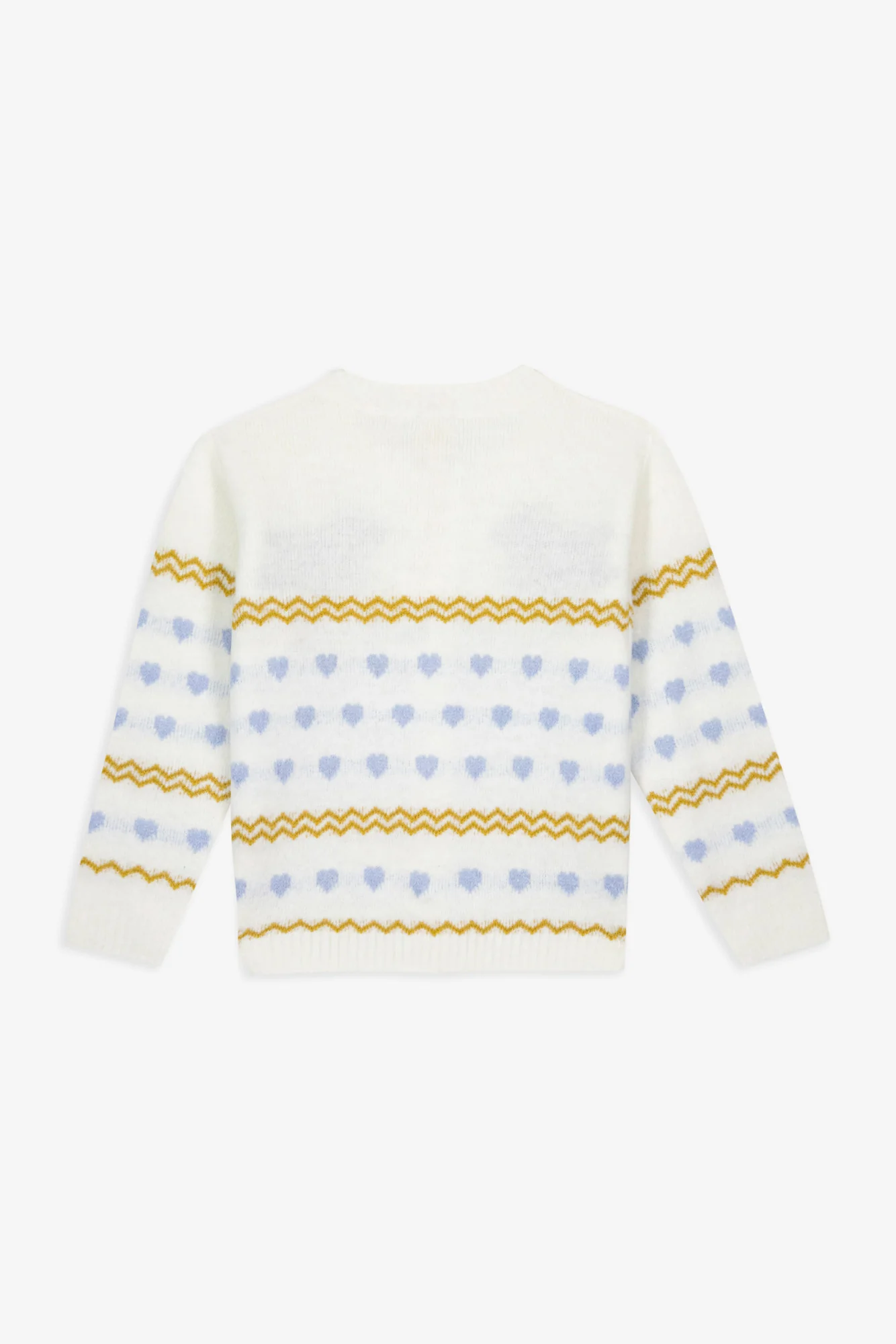 Cardigan - Paula Milk Jacquard - Image 6