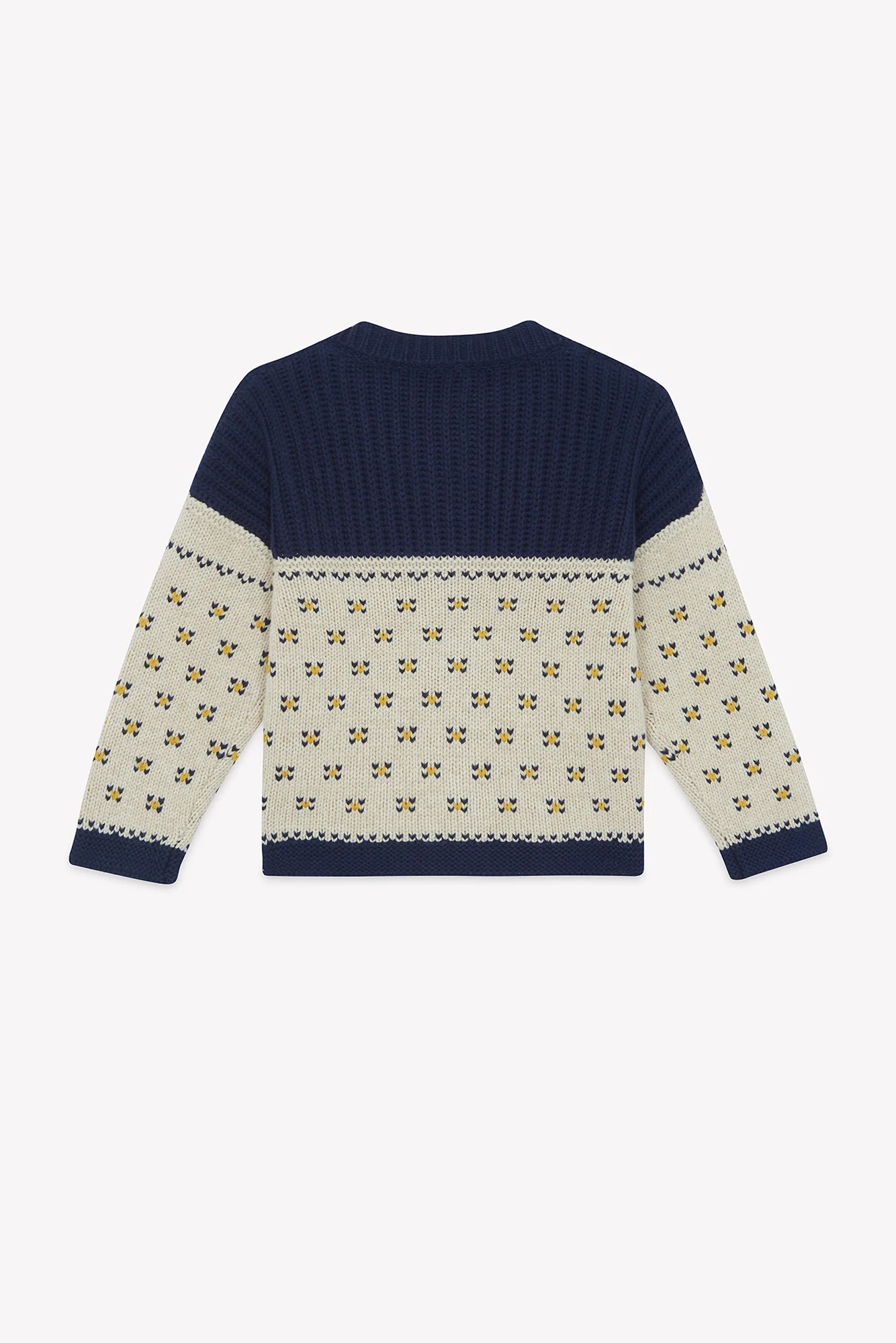 Cardigan - Pekin Blue Jacquard - Image 5
