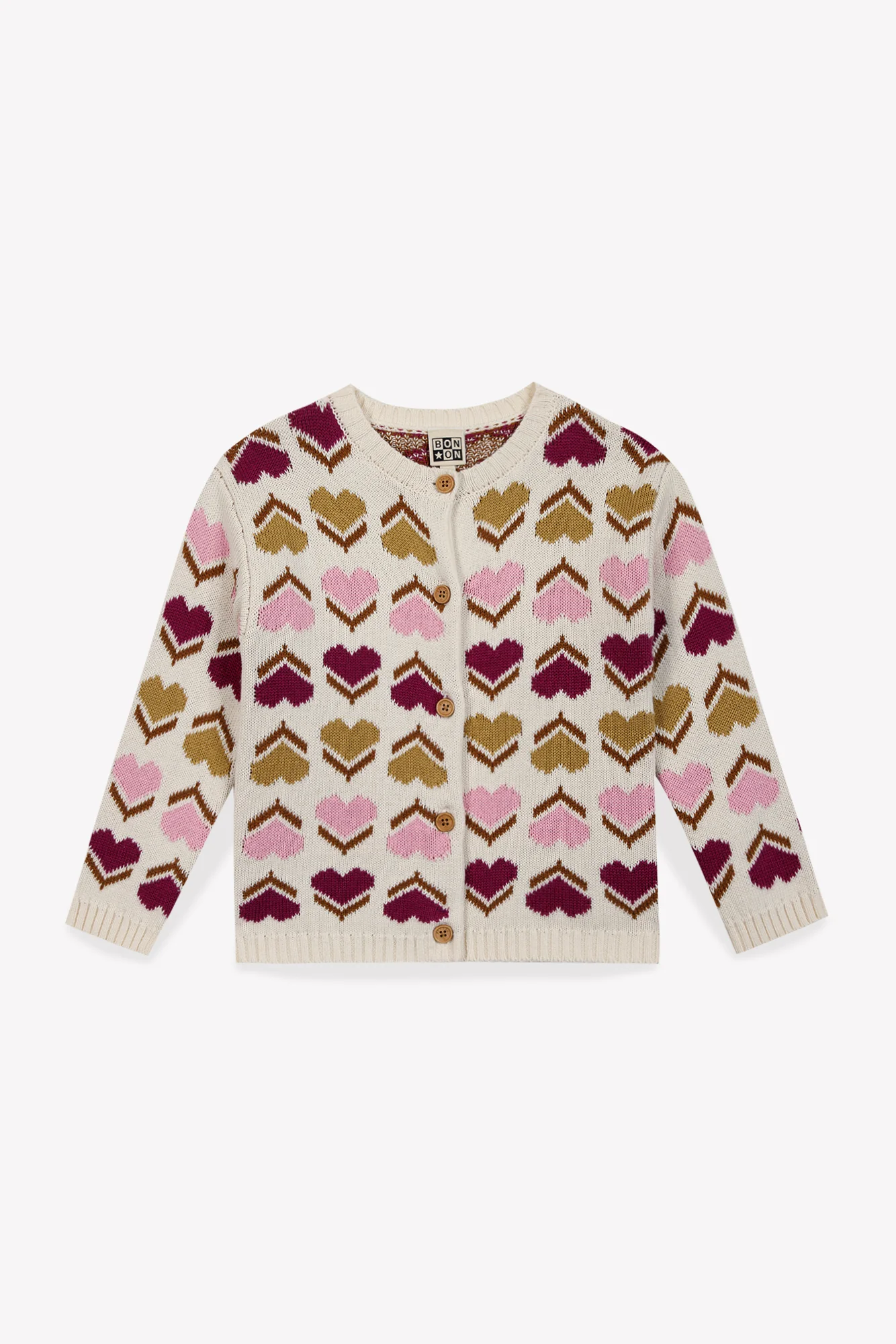 Cardigan - Maligne Milk Jacquard - Image 3