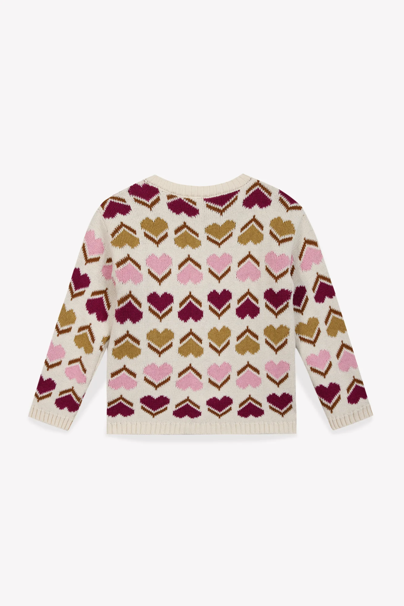 Cardigan - Maligne Milk Jacquard - Image 5