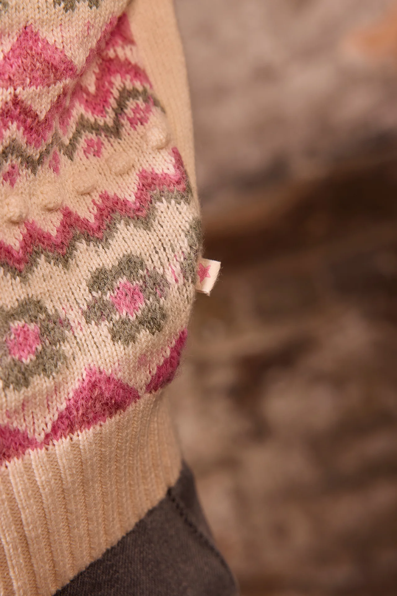 Cardigan - Pia Milk Jacquard - Image 5
