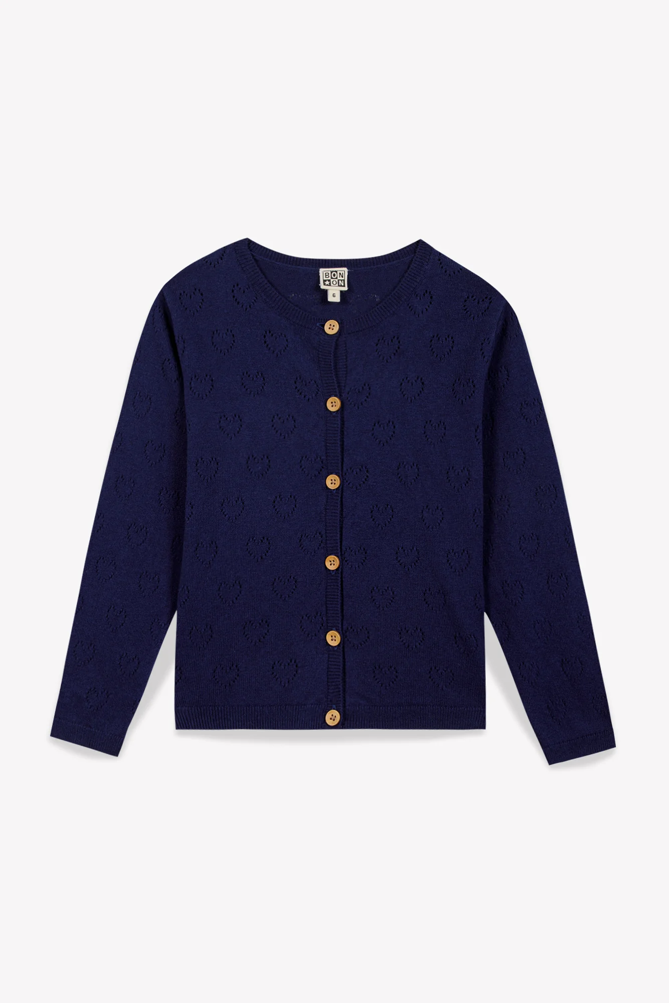 Cardigan - Lilou Blue Coton Cachemire - Image 4