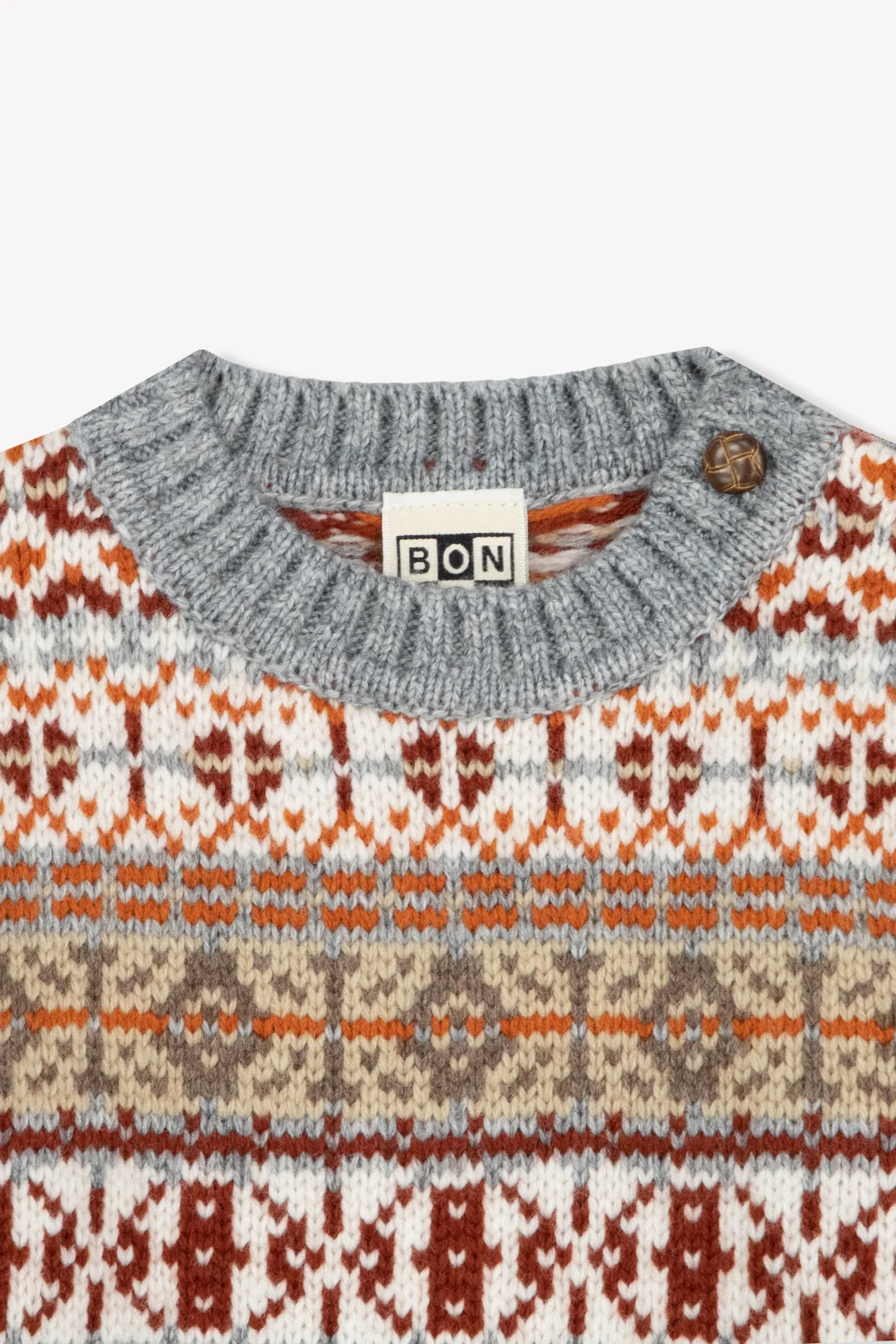 Pull - Maylon Chestnut Jacquard - Image 4