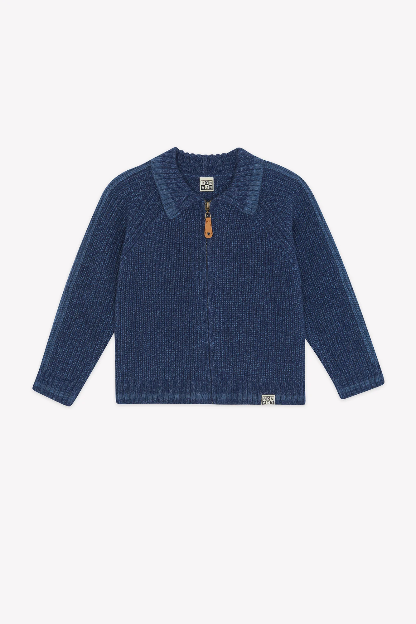 Cardigan - Pimpon Blue Laine - Image 3