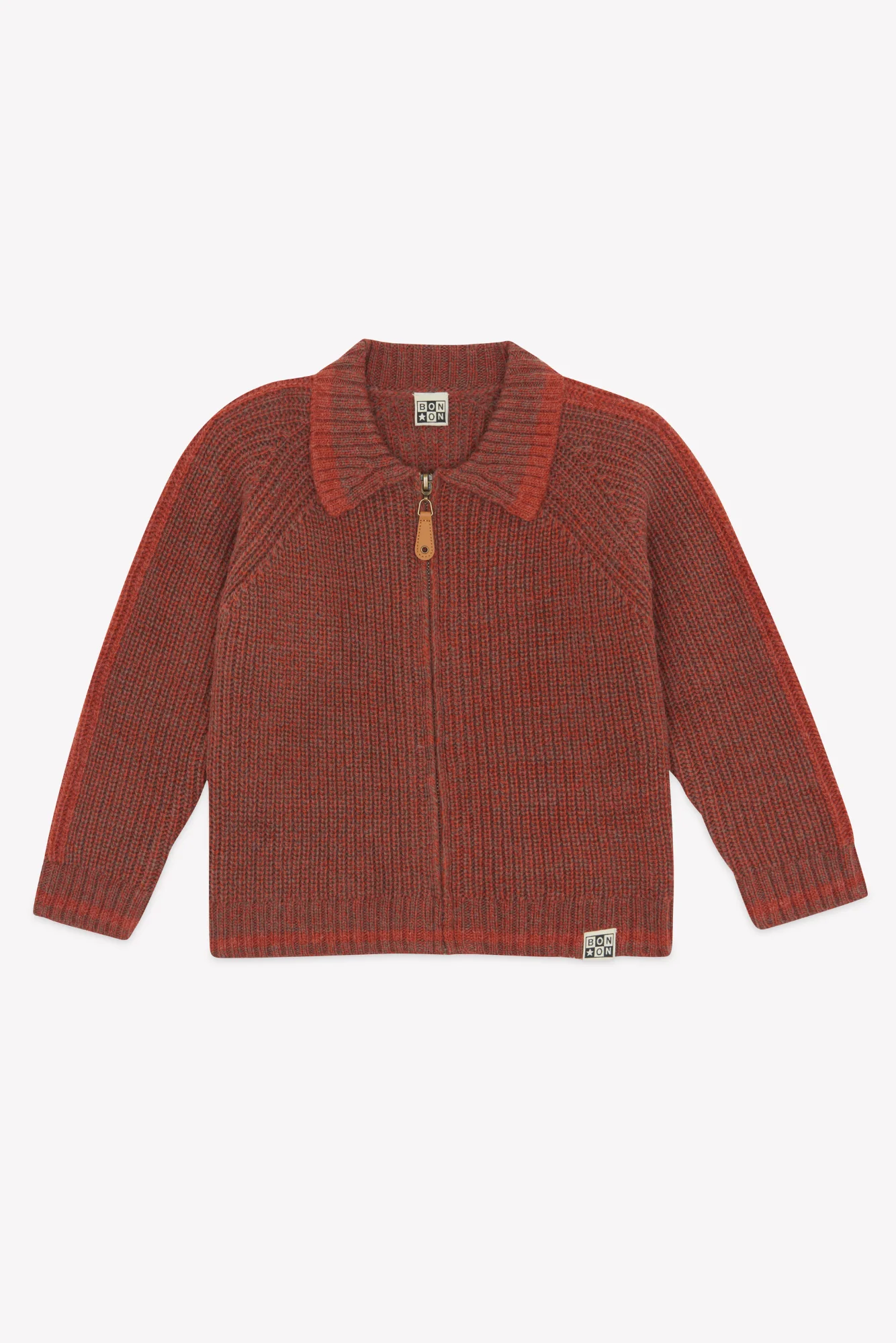 Cardigan - Pimpon Chestnut Laine - Image 3