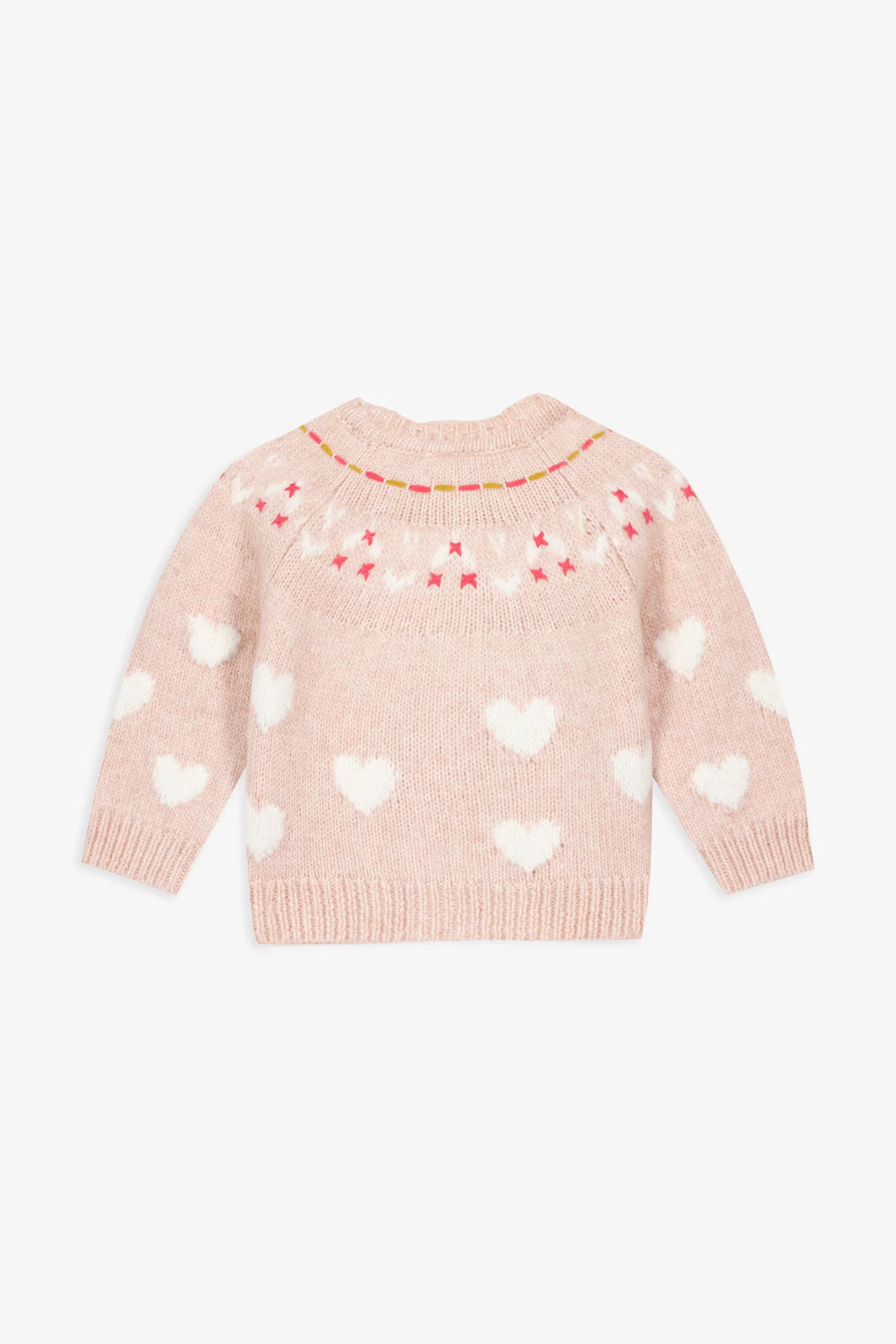 Gilet - Pastel Rose Jacquard - Image 6