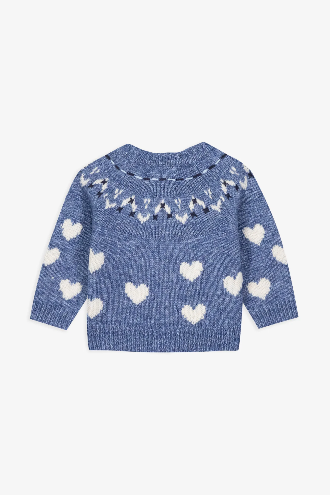 Gilet - Pastel Blue Jacquard - Image 5