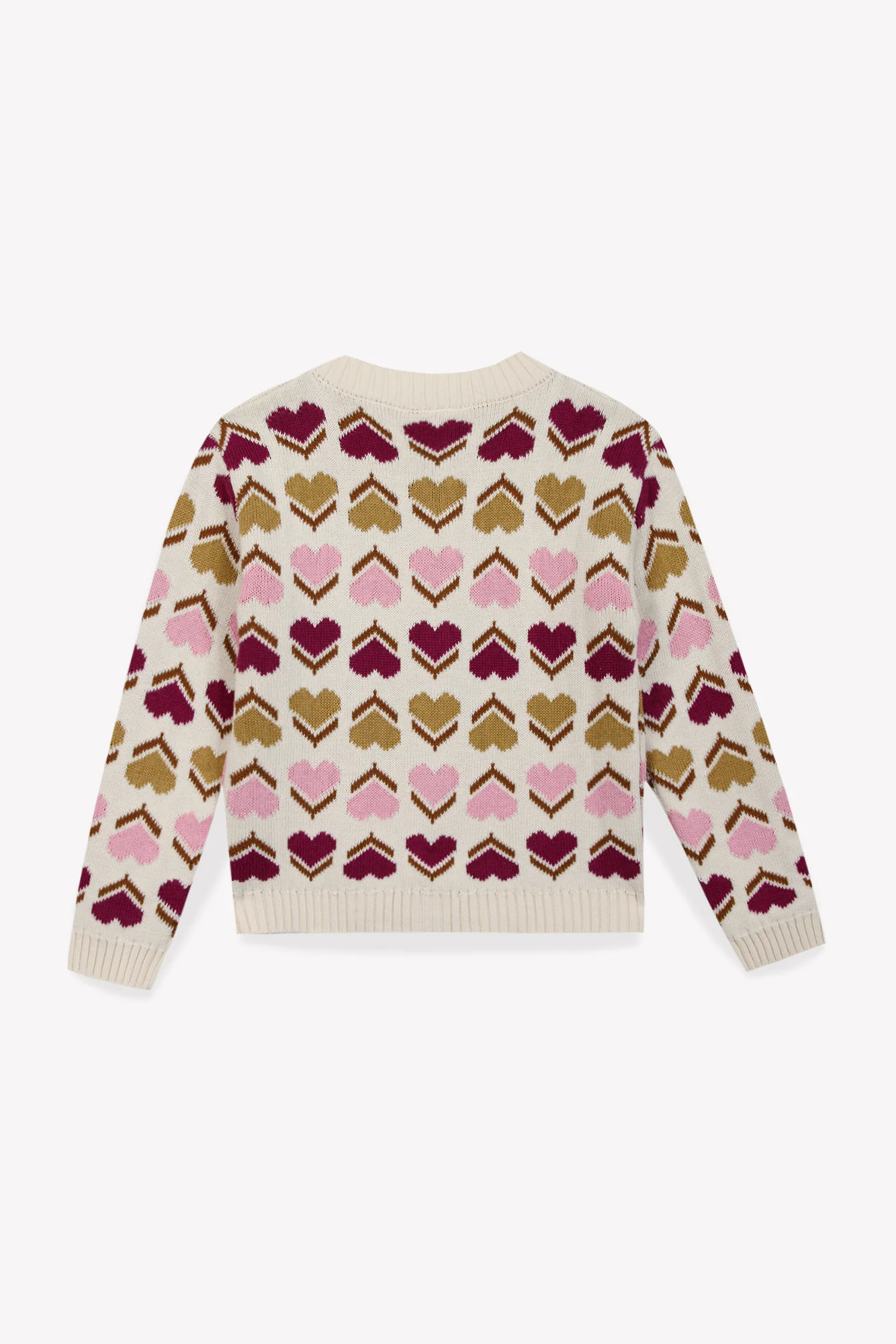 Cardigan - Maligne Milk Jacquard - Image 3