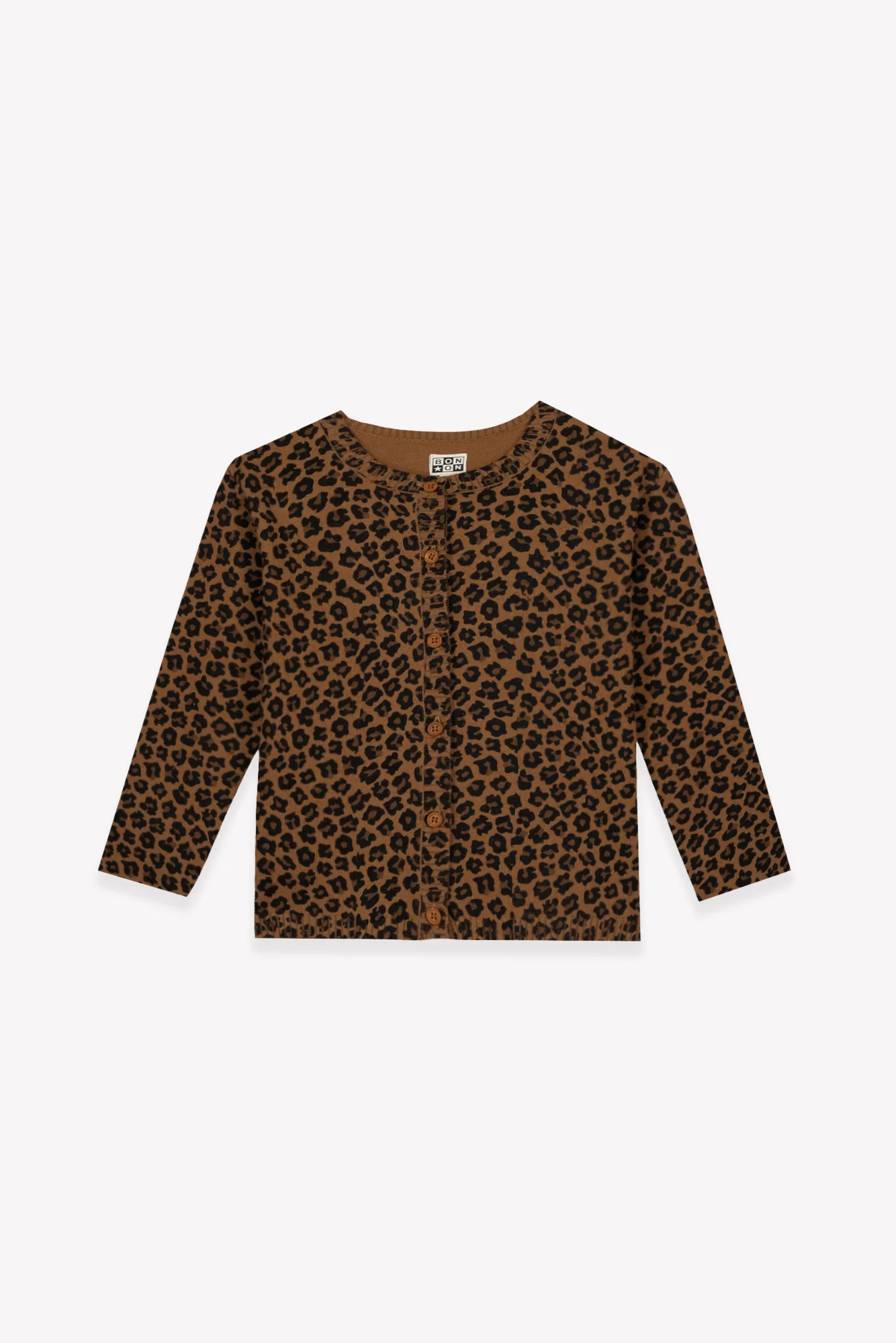 Cardigan - Lilou Léopard Coton Cachemire - Image 4