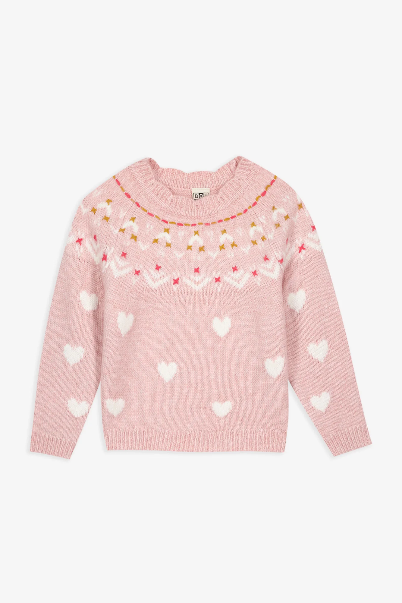 Pull - Pastel Rose Elizabeth Jacquard - Image 3