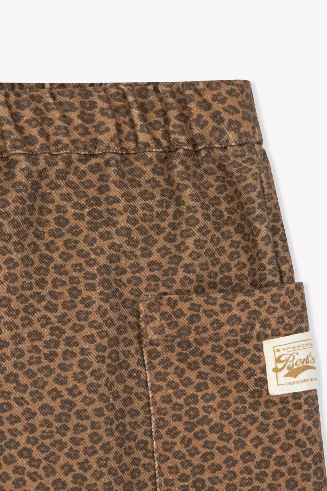 Pantalon - Lauren Léopard Coton - Image 4